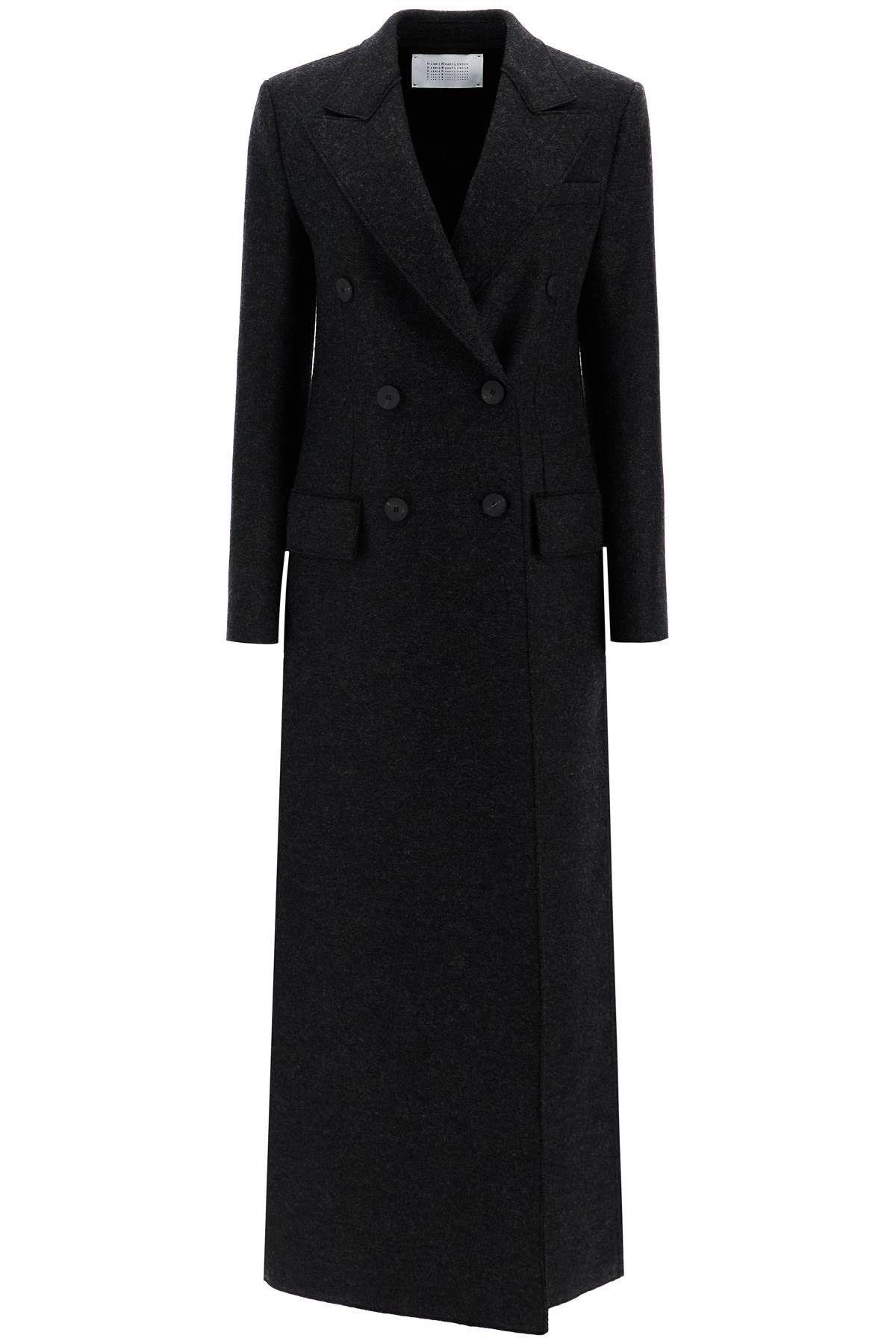 HARRIS WHARF LONDON HARRIS WHARF LONDON double-breasted pressed wool coat