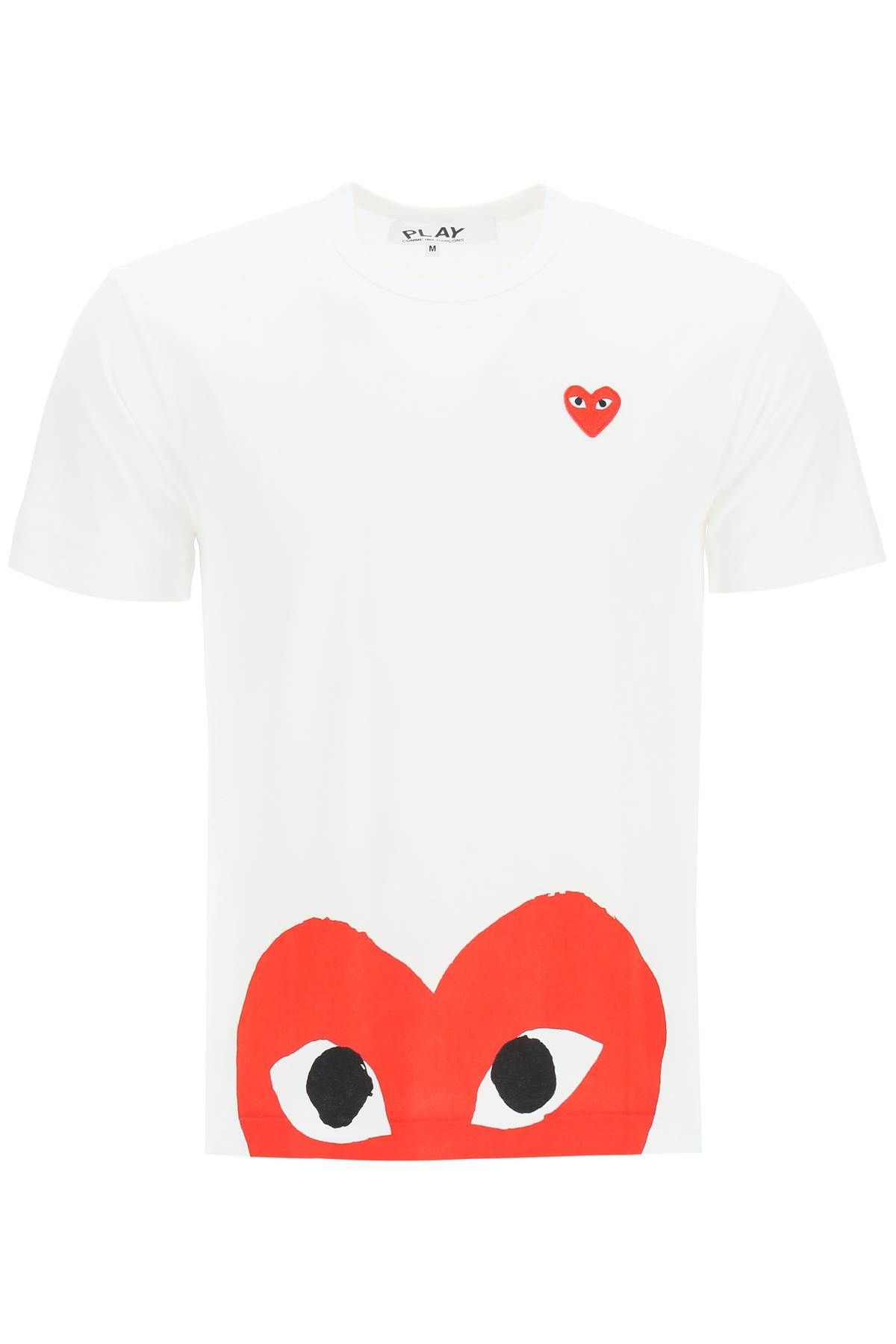 Comme Des Garçons Play COMME DES GARCONS PLAY heart print t-shirt