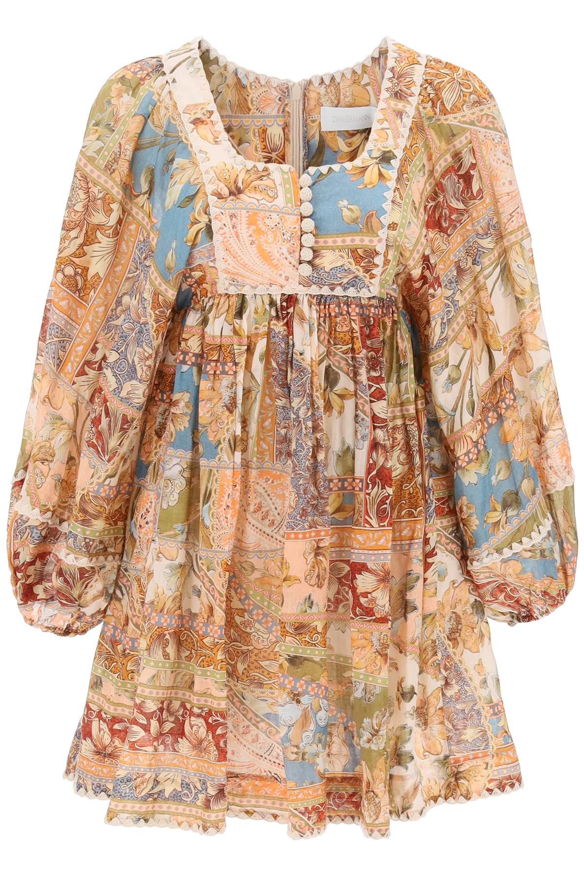 Zimmermann ZIMMERMANN chintz billow mini dress