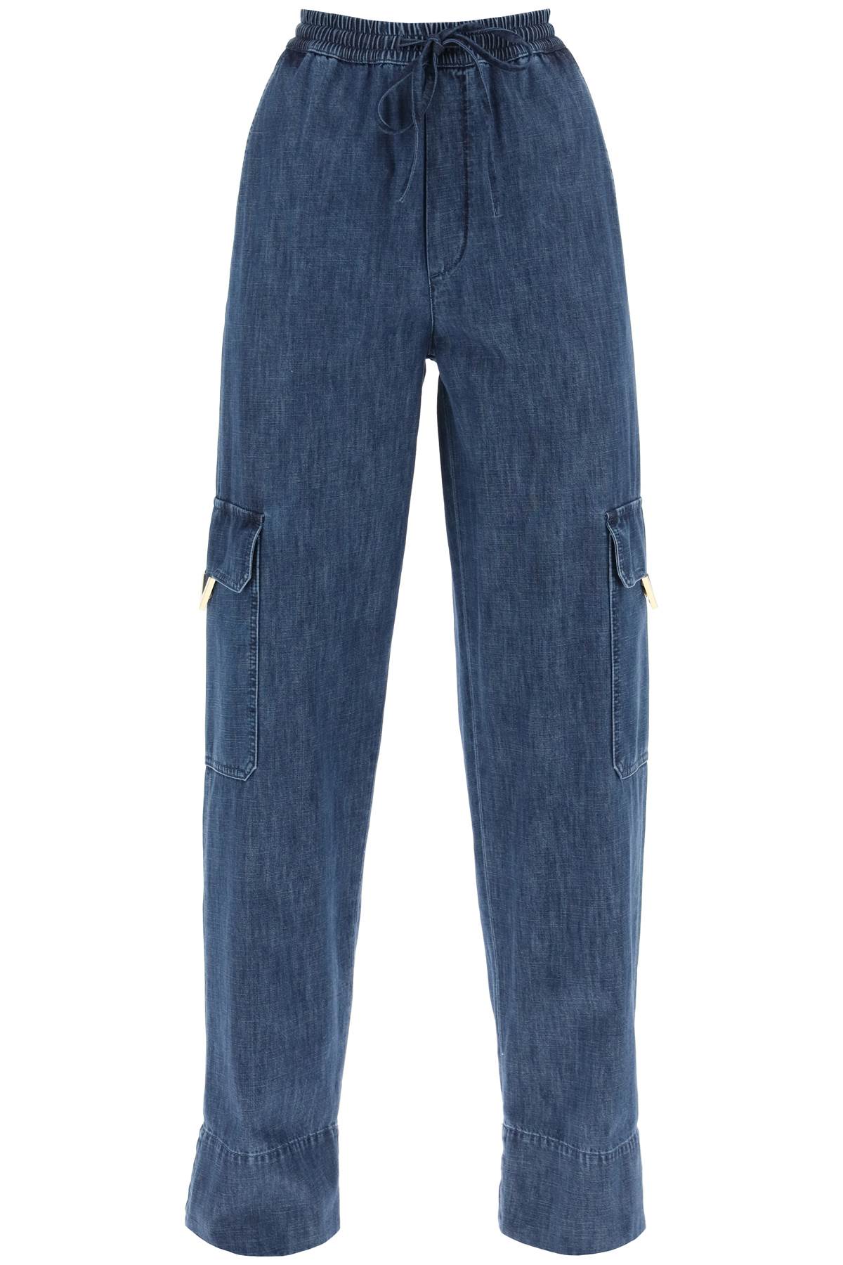 VALENTINO GARAVANI VALENTINO GARAVANI denim chambray cargo jeans