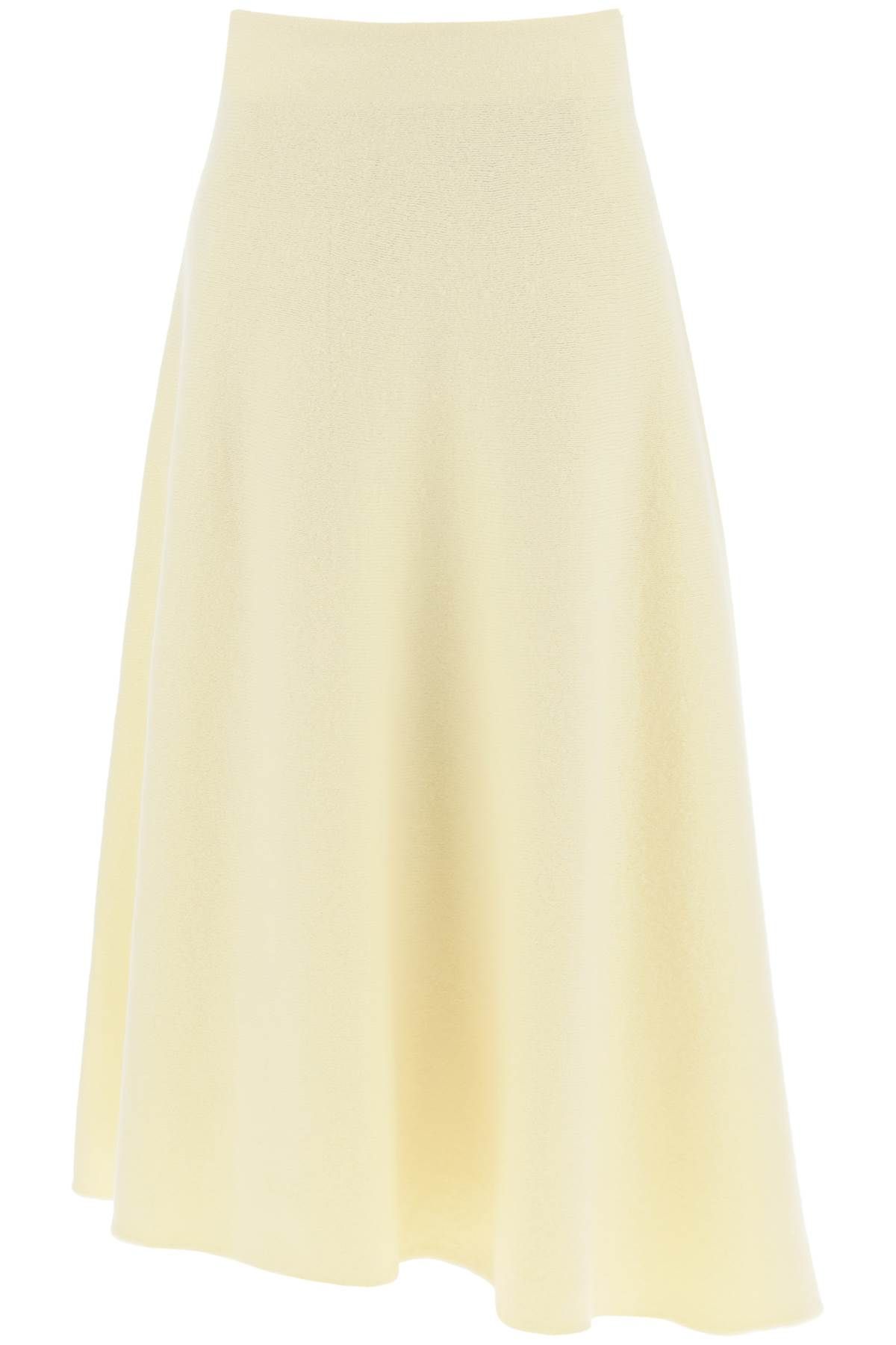 Jil Sander JIL SANDER wool knit midi skirt