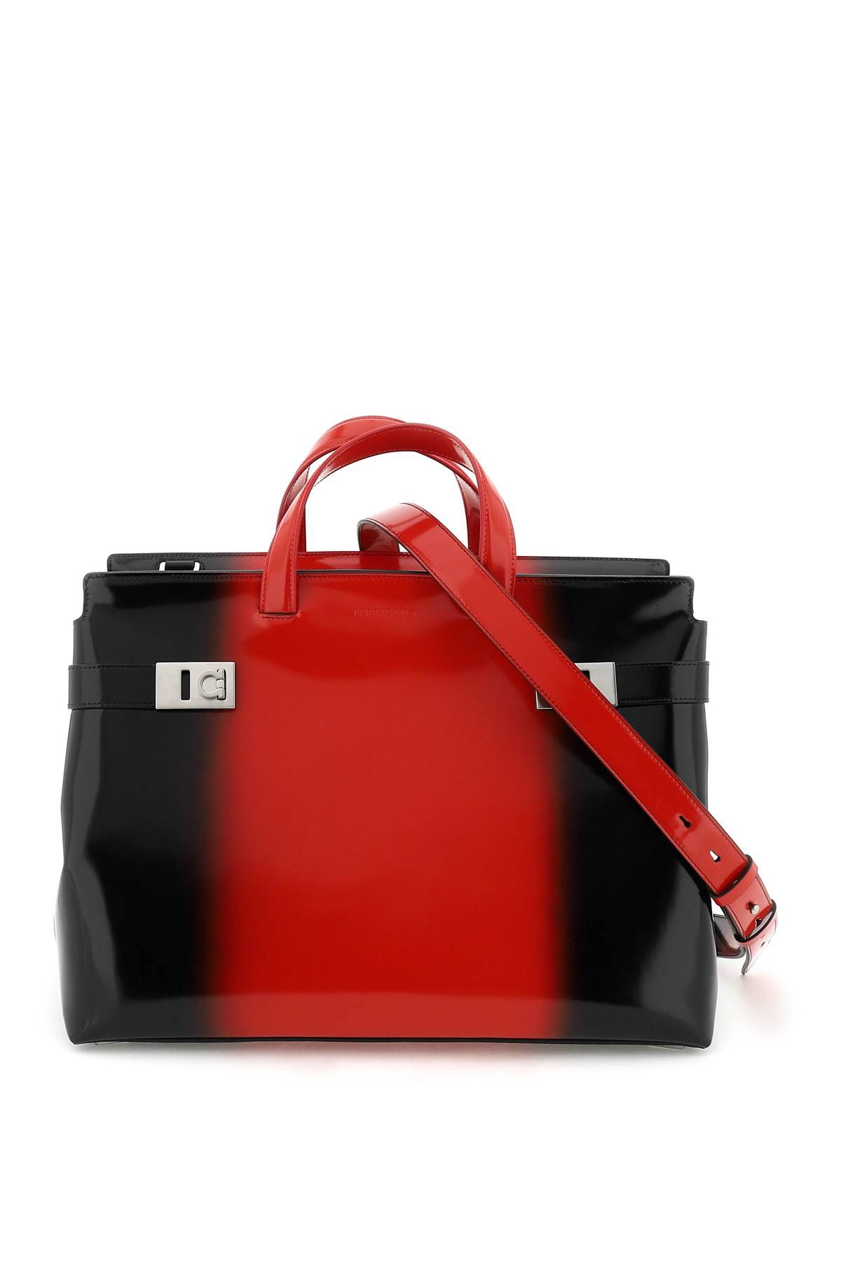 Ferragamo FERRAGAMO gradient leather tote bag