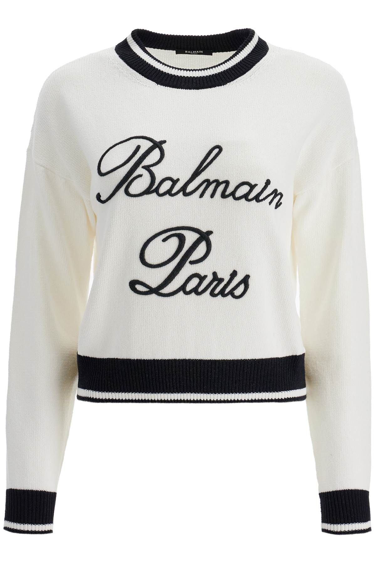 Balmain BALMAIN boxy cotton and lyocell blend