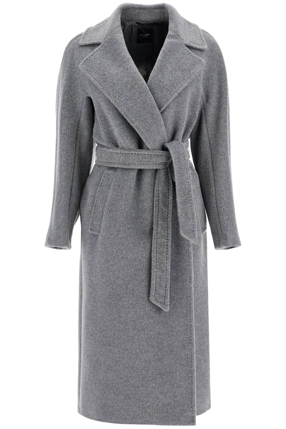 Weekend Max Mara WEEKEND MAX MARA alpaca and mohair robe coat