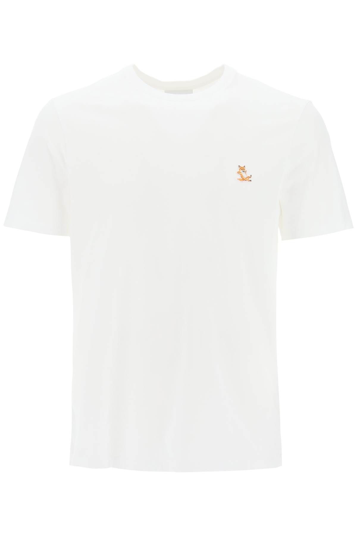 Maison Kitsuné MAISON KITSUNE chillax fox patch t-shirt