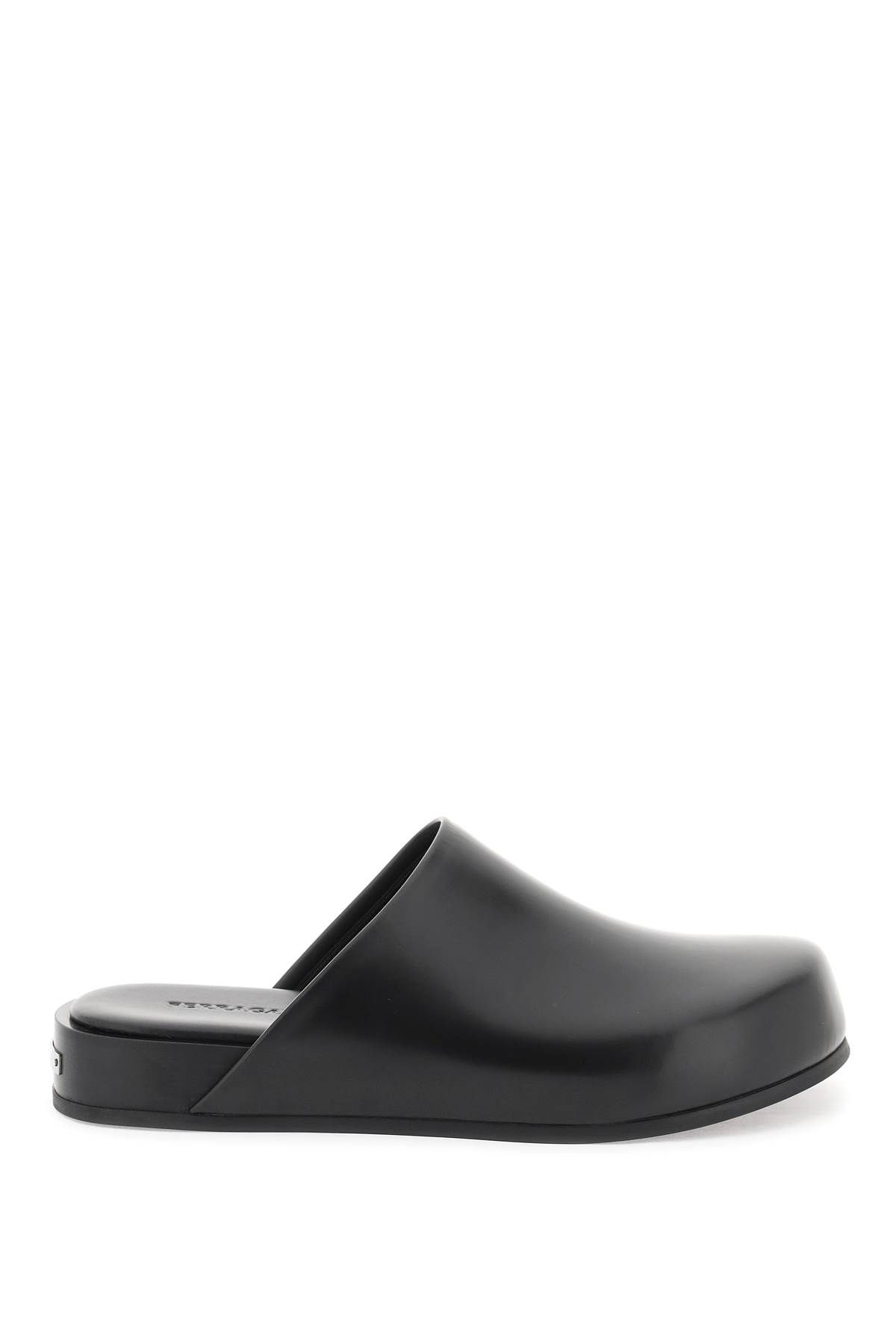 Ferragamo FERRAGAMO smooth leather clogs