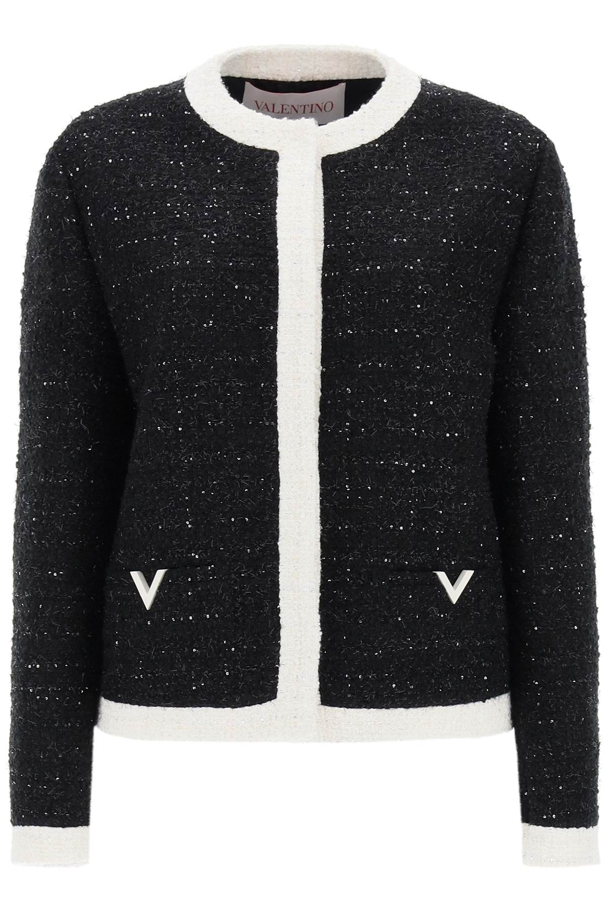 VALENTINO GARAVANI VALENTINO GARAVANI glaze tweed jacket