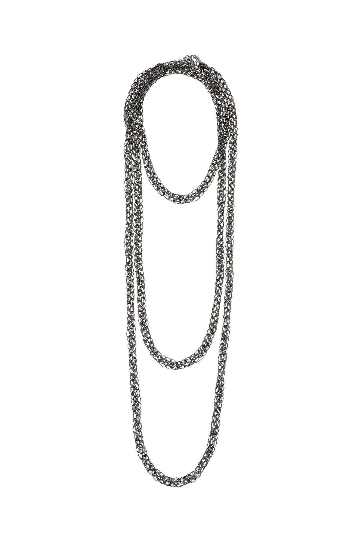 Brunello Cucinelli BRUNELLO CUCINELLI precious loops necklace