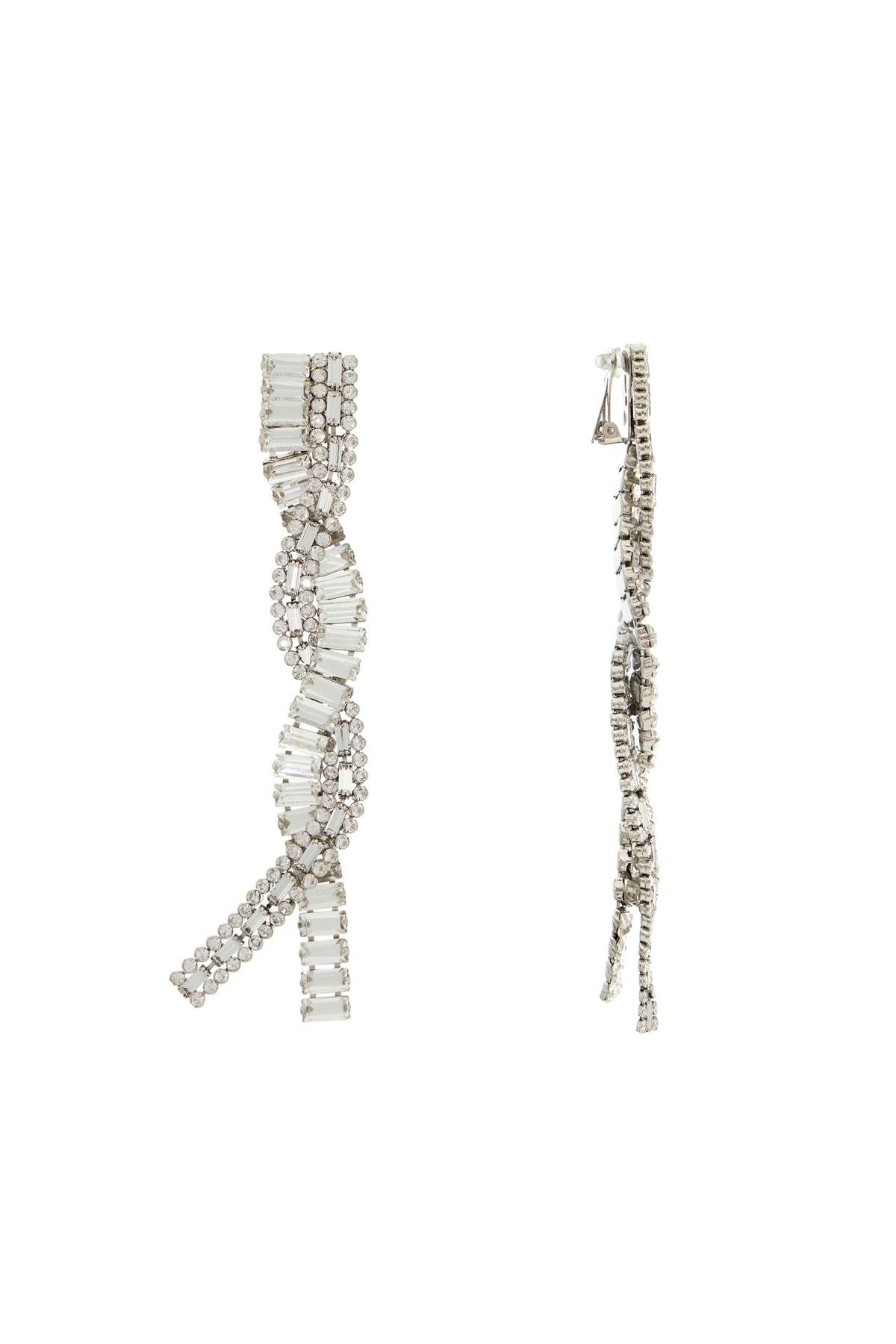 Alessandra Rich ALESSANDRA RICH braided clip-on earrings