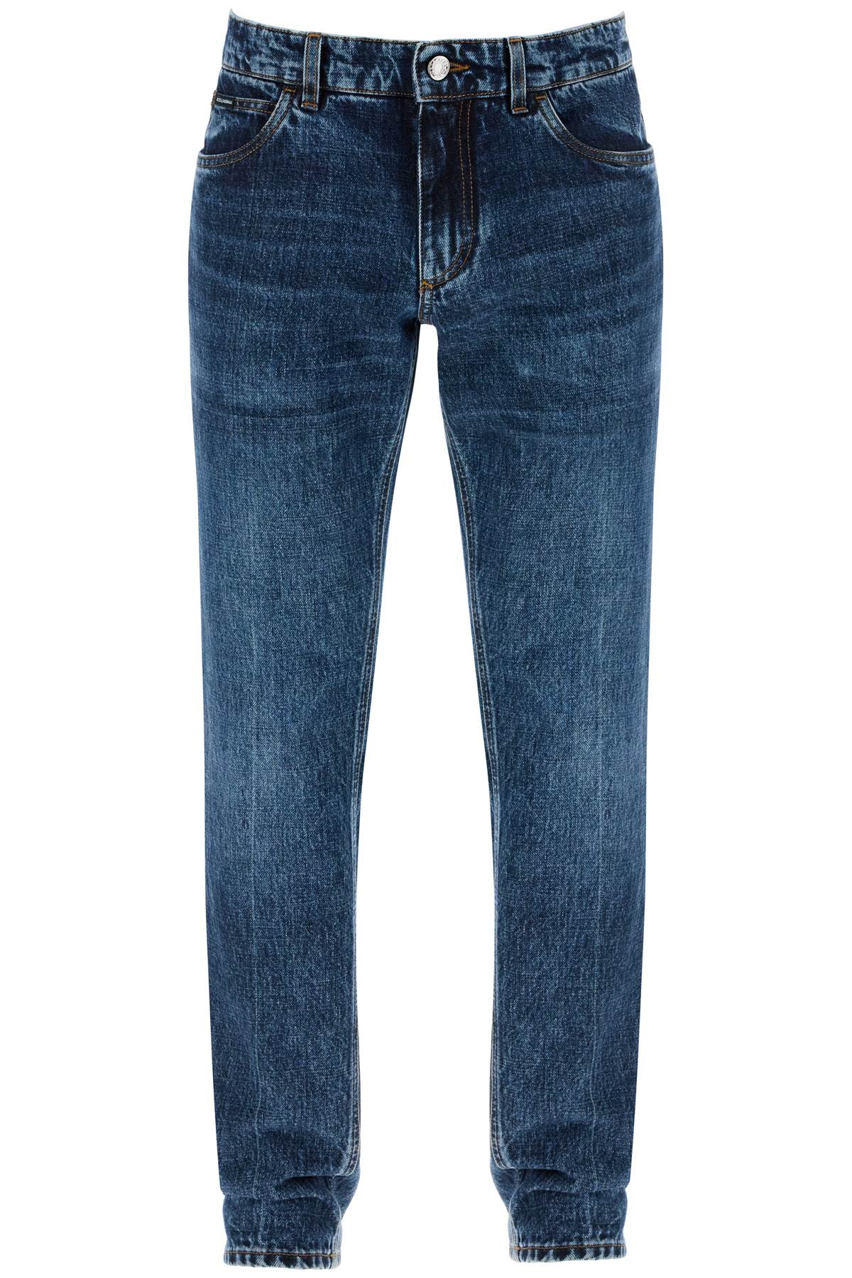 Dolce & Gabbana DOLCE & GABBANA regular jeans with contrasting pocket