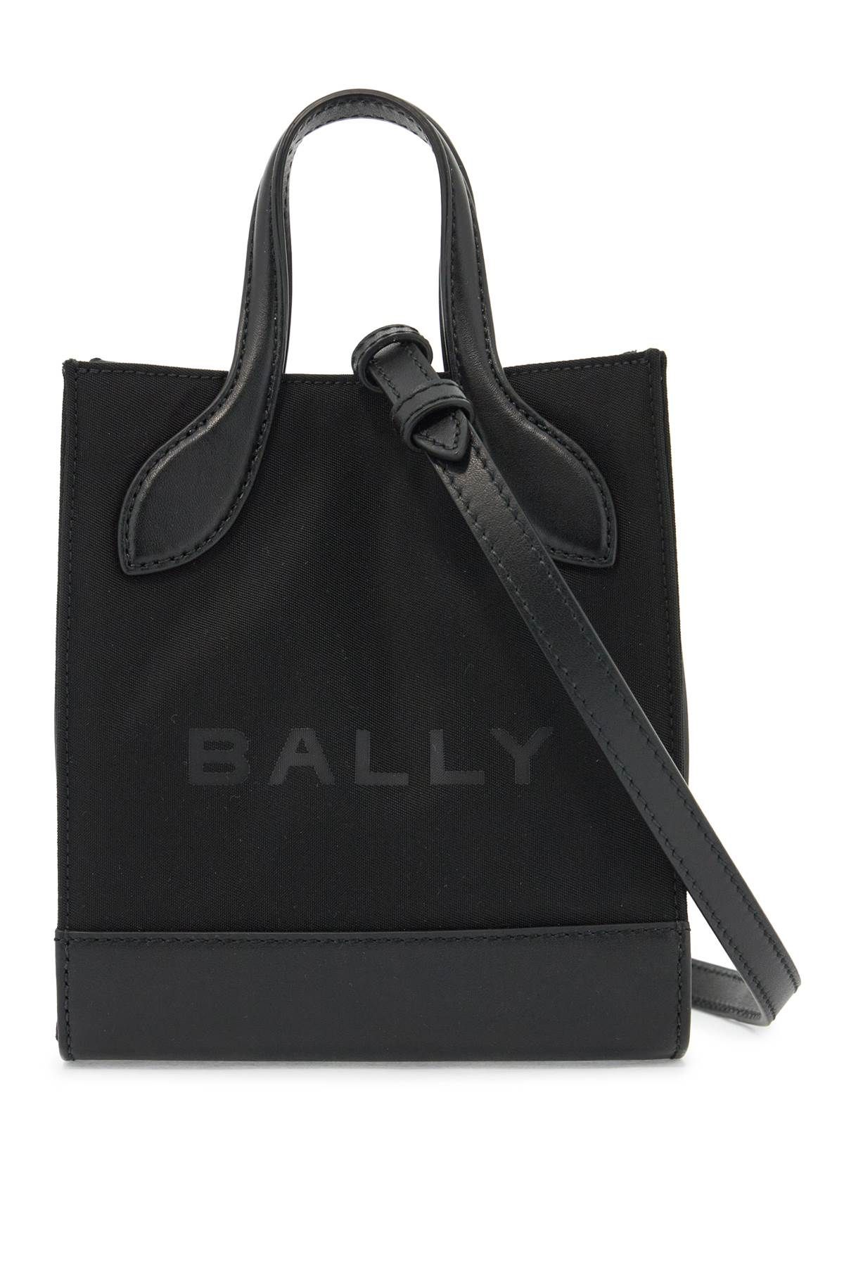 BALLY BALLY mini canvas bar bag for 8