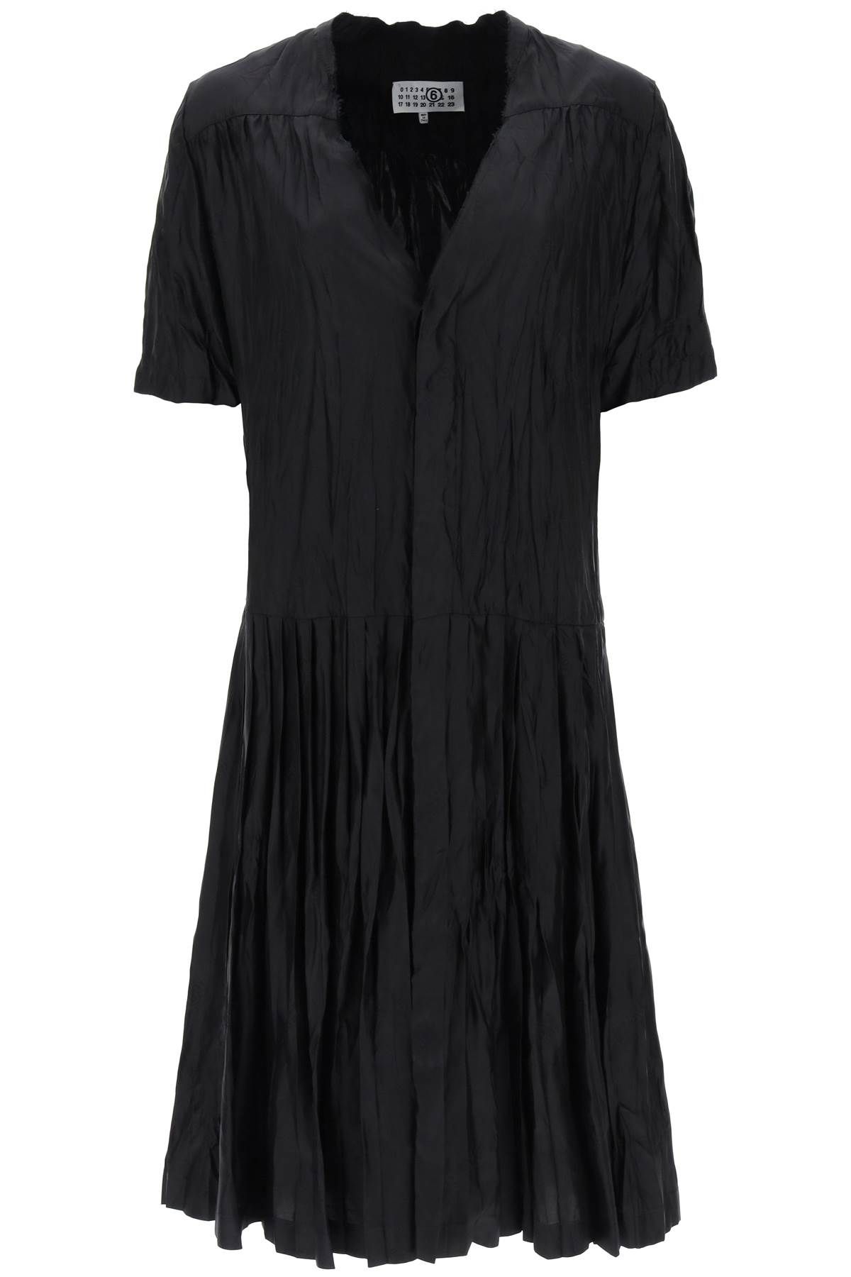 MM6 Maison Margiela MM6 MAISON MARGIELA jacquard shirt dress