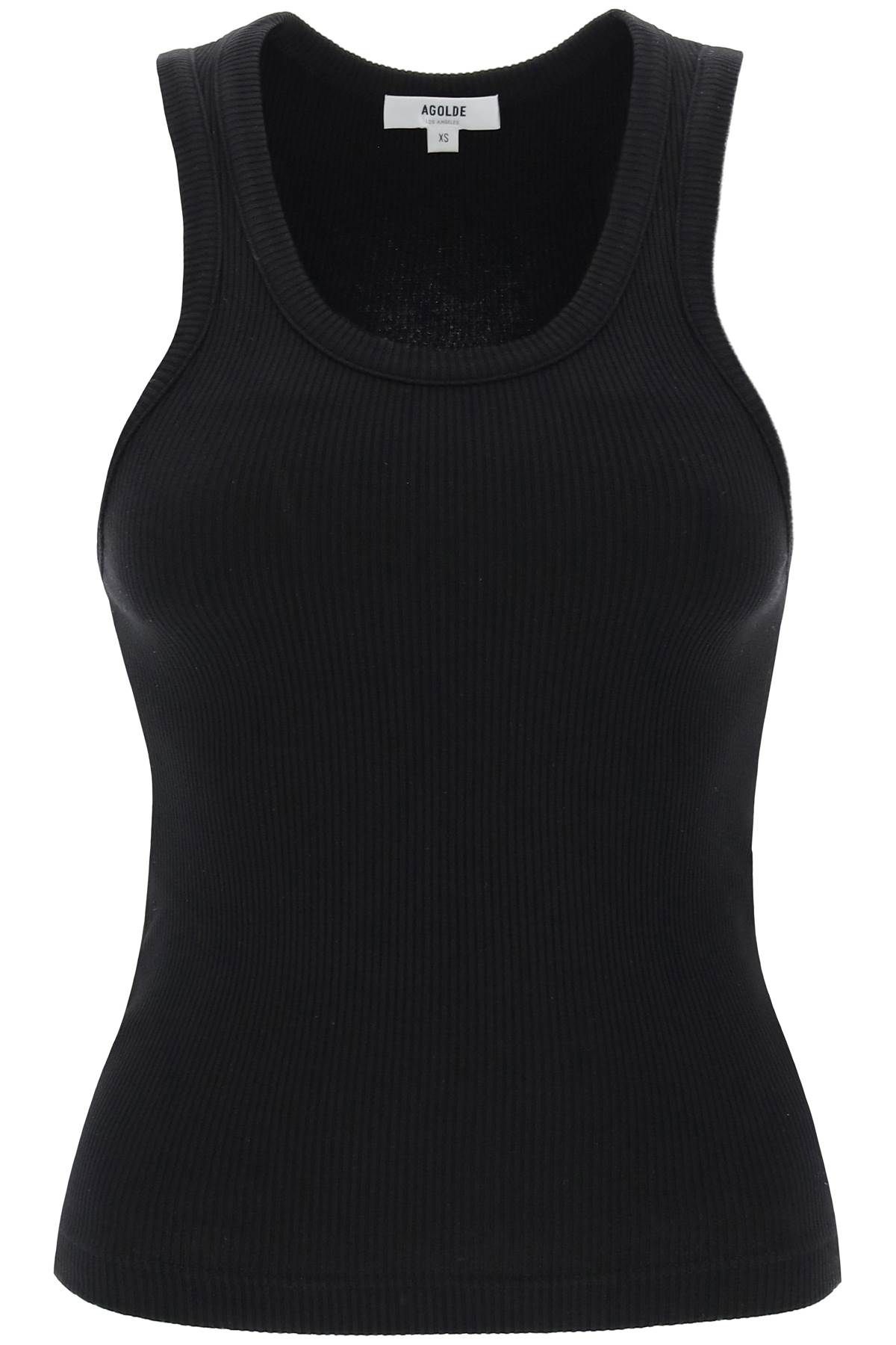 AGOLDE AGOLDE poppy ribbed tank top