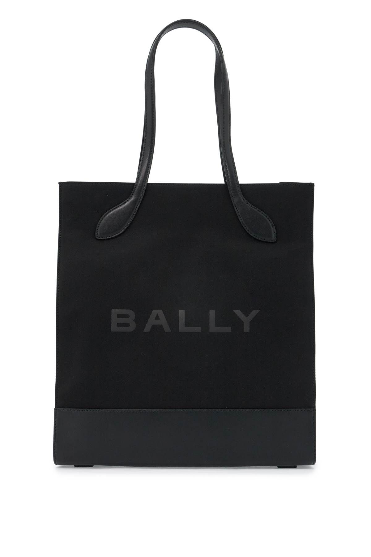 BALLY BALLY n/s nylon and leather tote bag