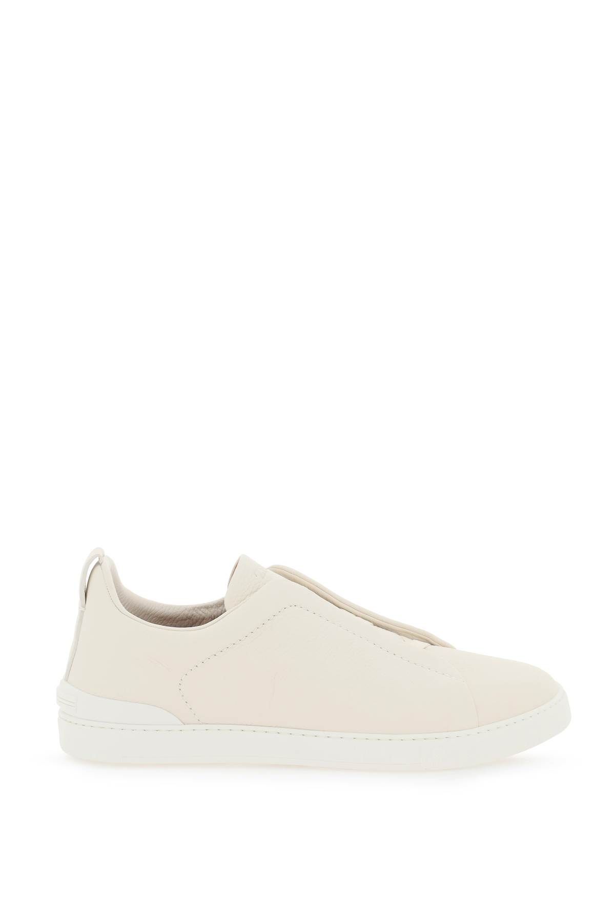 zegna ZEGNA triple stitch slip-on sneakers