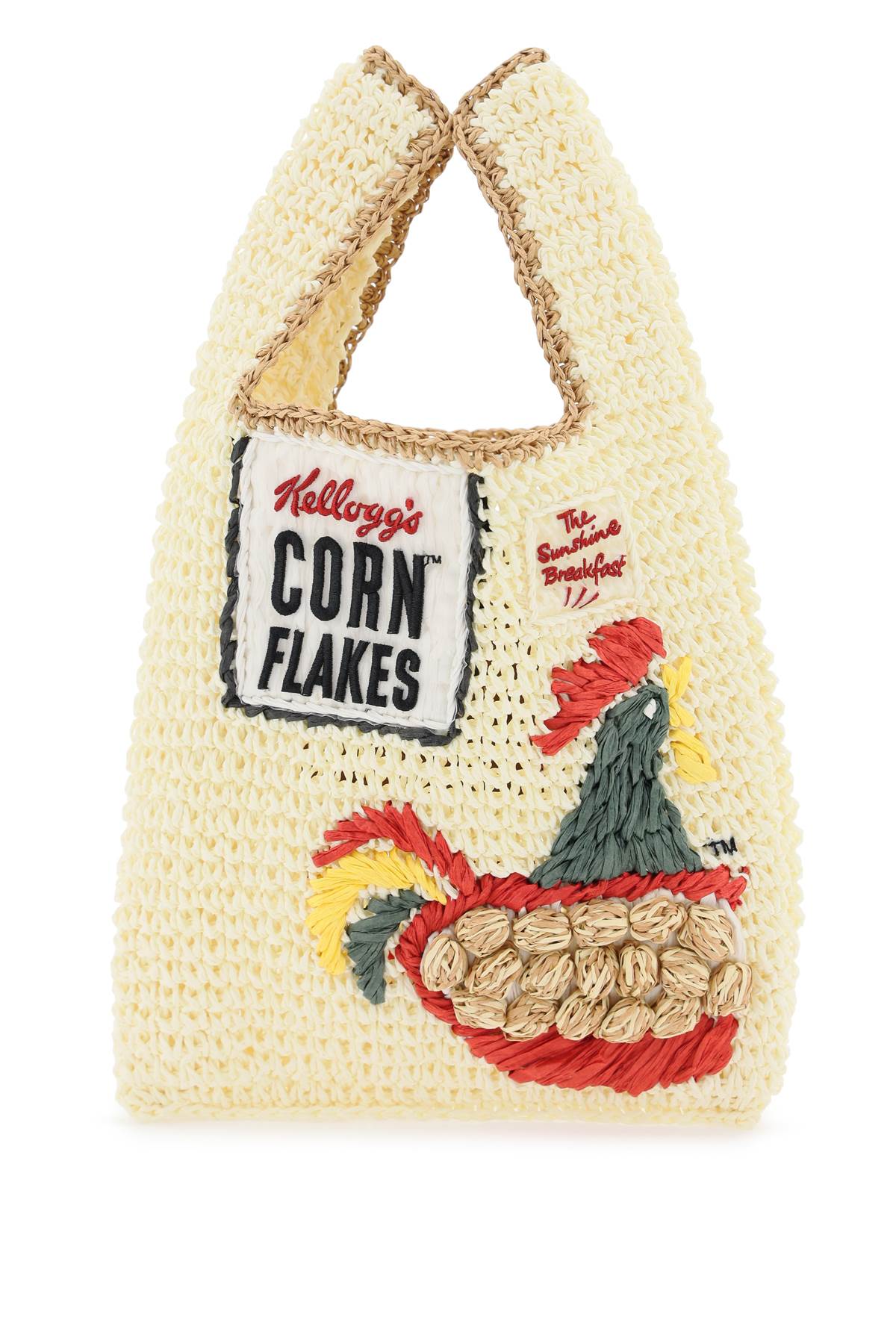 Anya Hindmarch ANYA HINDMARCH corn flakes mini tote bag