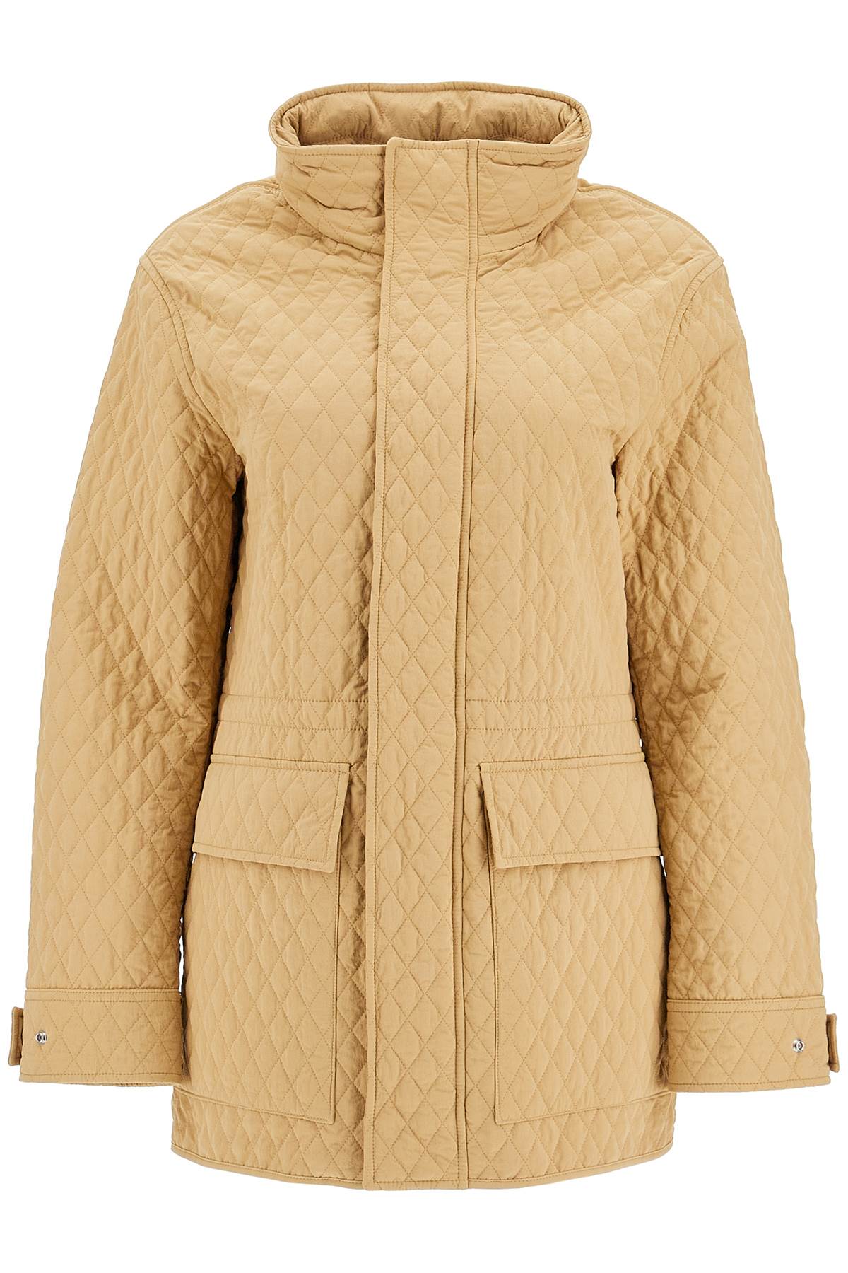 Burberry BURBERRY quilted jacket with removable hood