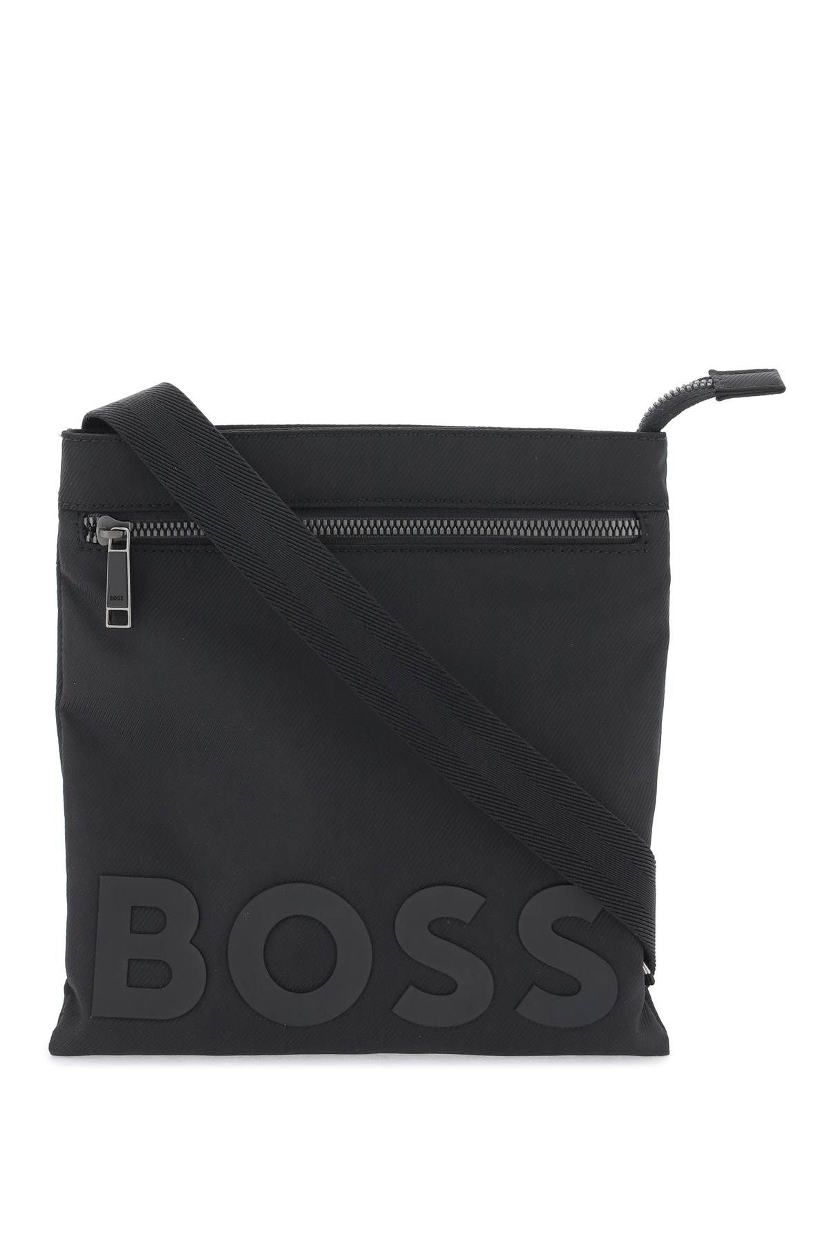 BOSS BOSS recycled material crossbody bag