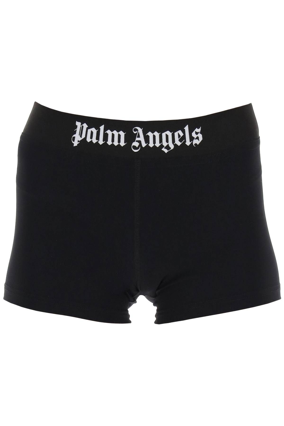 PALM ANGELS PALM ANGELS sporty shorts with branded stripe