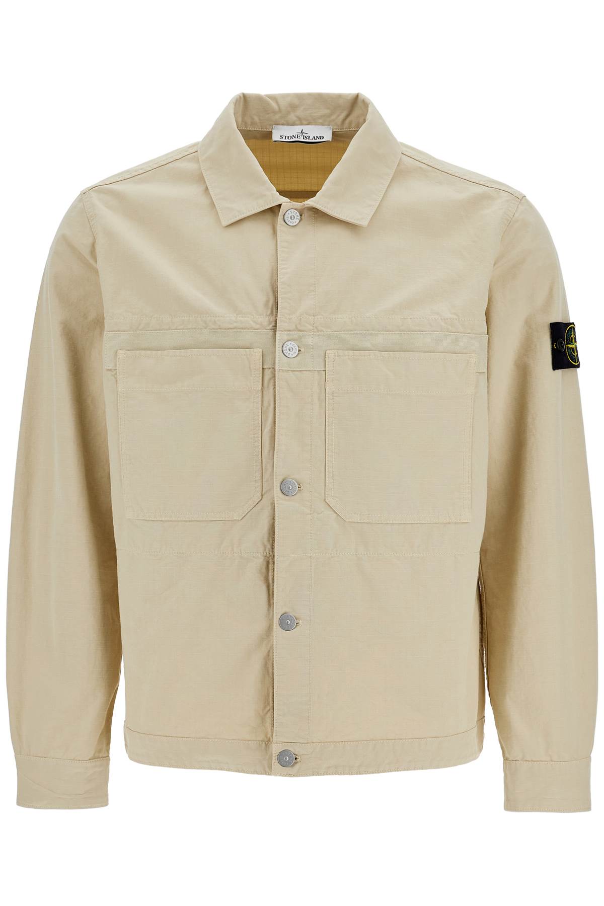 Stone Island STONE ISLAND cotton ripstop overshirt