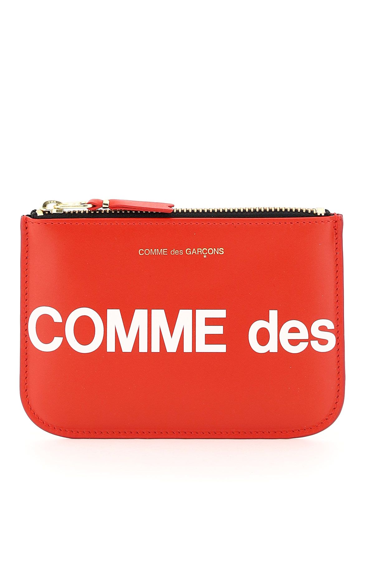 COMME DES GARCONS WALLET COMME DES GARCONS WALLET huge logo pouch