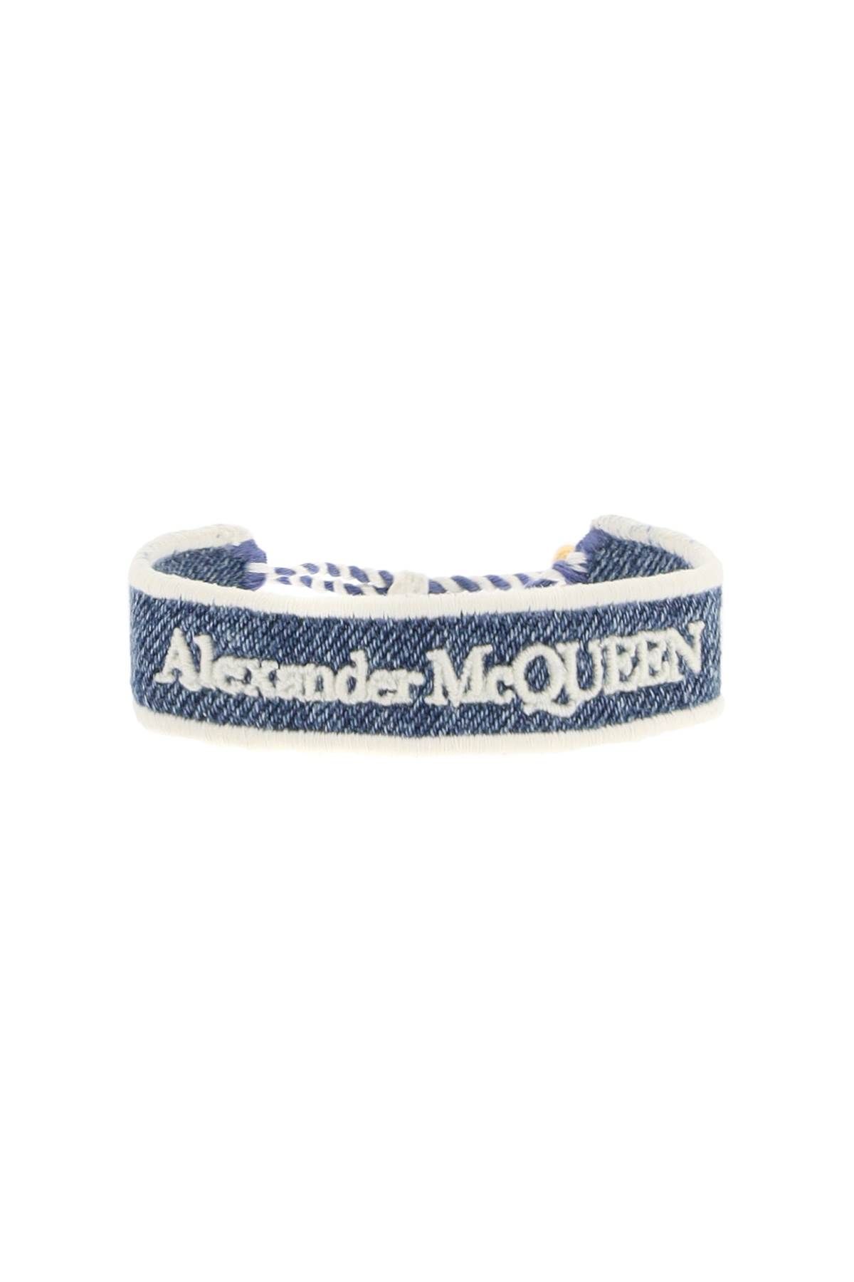 Alexander McQueen ALEXANDER MCQUEEN embroidered bracelet