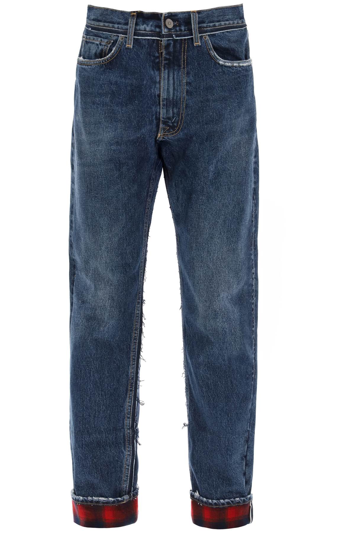 Maison Margiela MAISON MARGIELA pendleton jeans with inserts