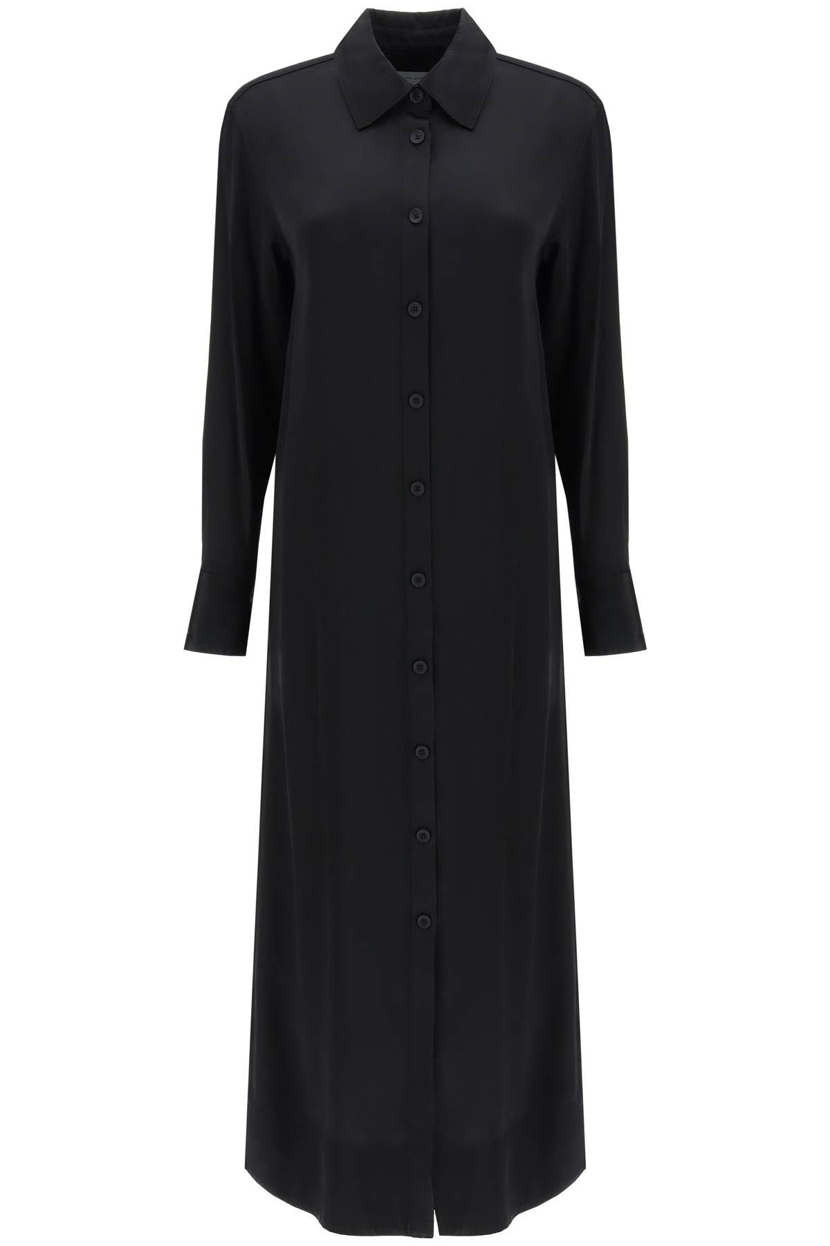 LOULOU STUDIO LOULOU STUDIO 'ara' long shirt dress in satin