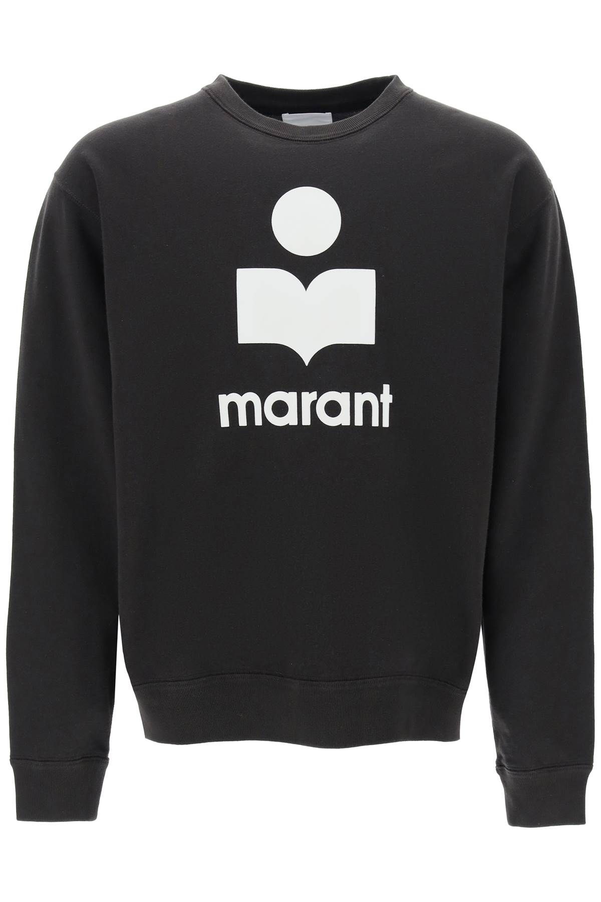  MARANT mikoy flocked logo sweatshirt