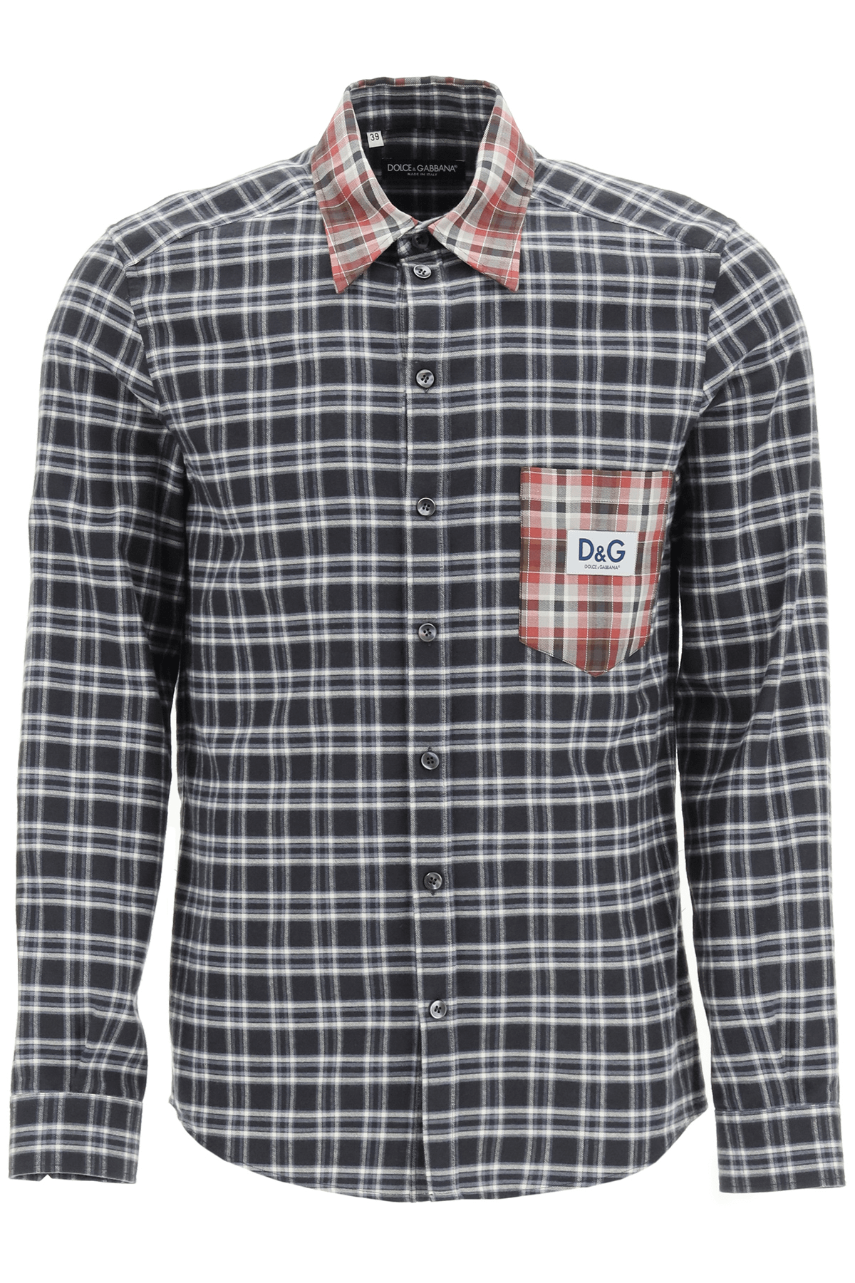 Dolce & Gabbana DOLCE & GABBANA tartan flannel shirt