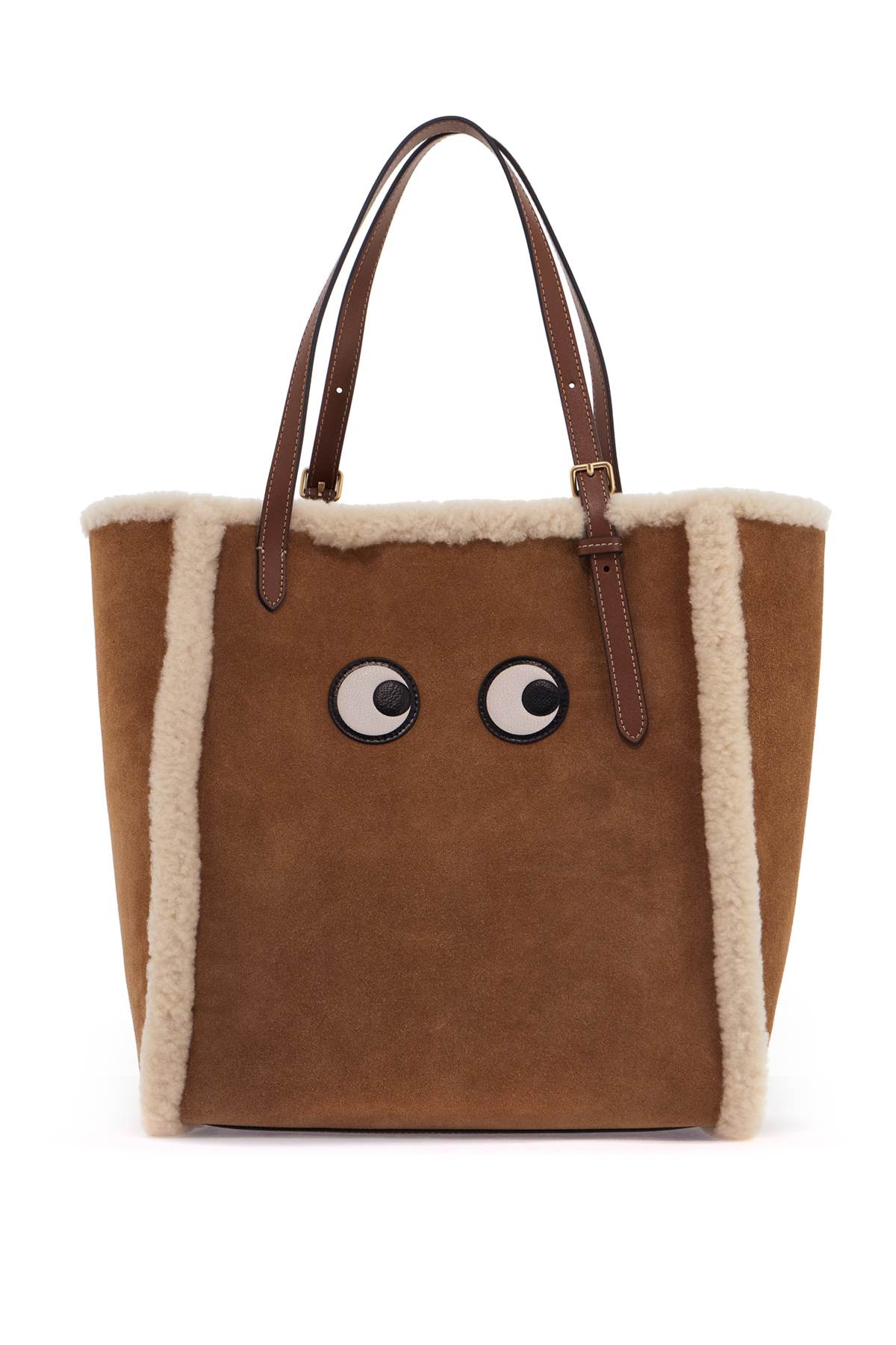 Anya Hindmarch ANYA HINDMARCH tote bag with shearling eyes