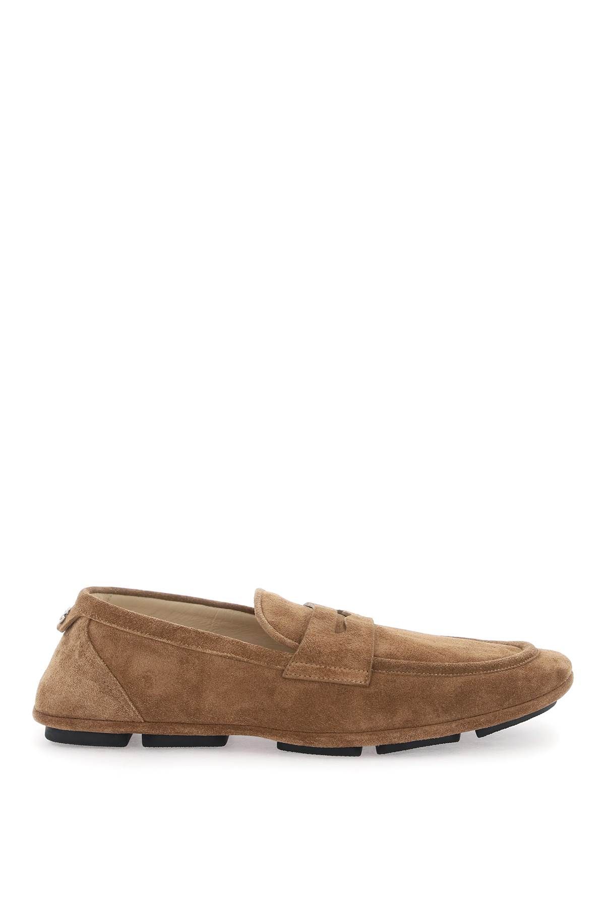 Dolce & Gabbana DOLCE & GABBANA calf suede driver shoe