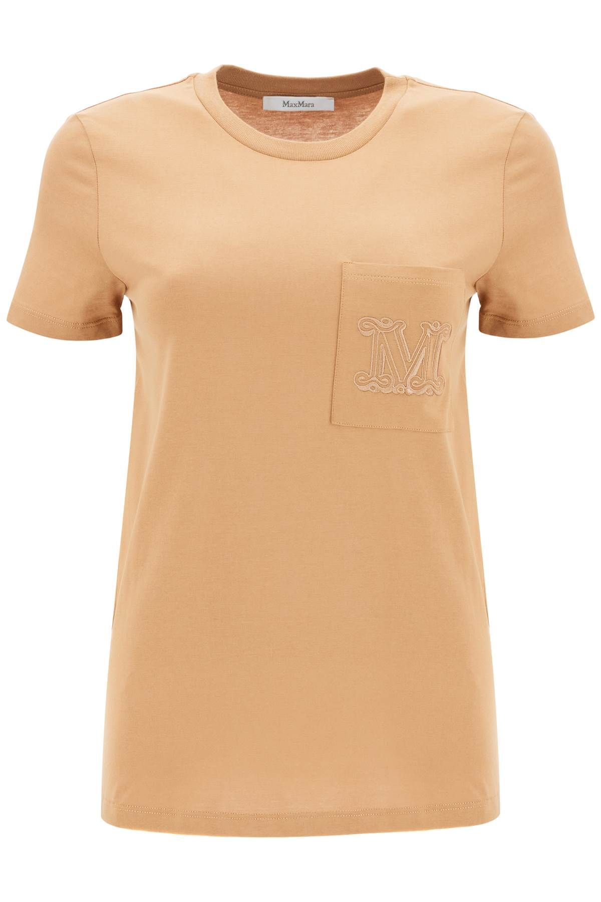 Max Mara MAX MARA 'papaya' embroidered pocket