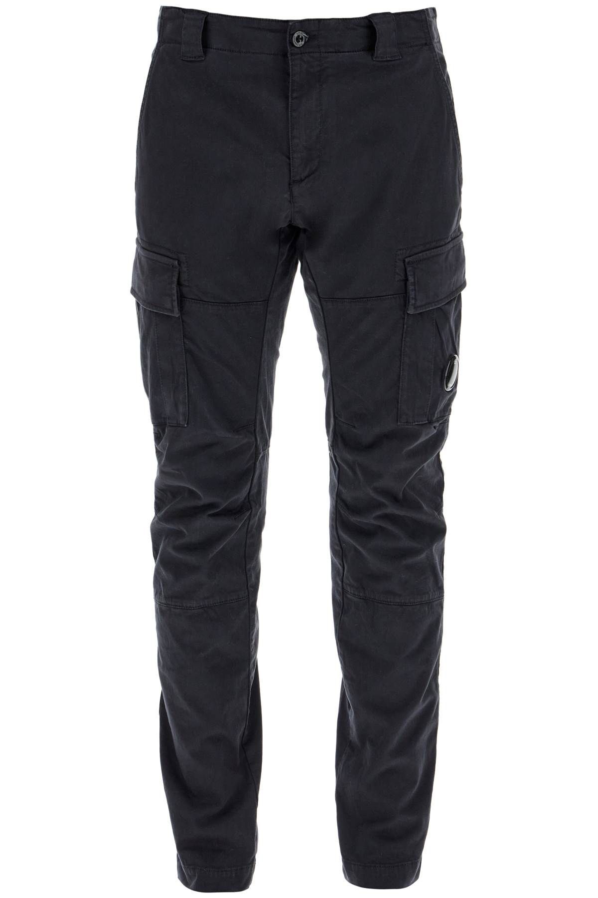 CP COMPANY CP COMPANY stretch satin cargo pants in