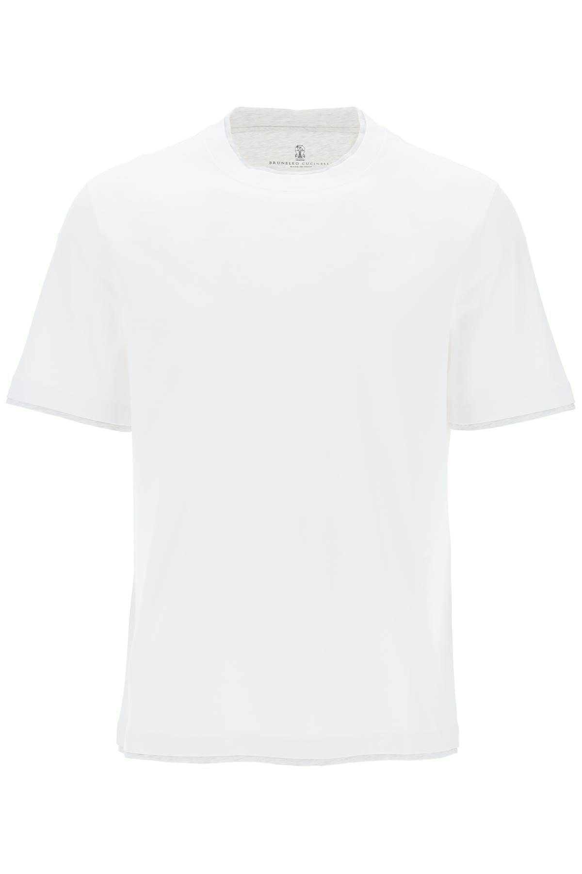 Brunello Cucinelli BRUNELLO CUCINELLI layered-effect t-shirt