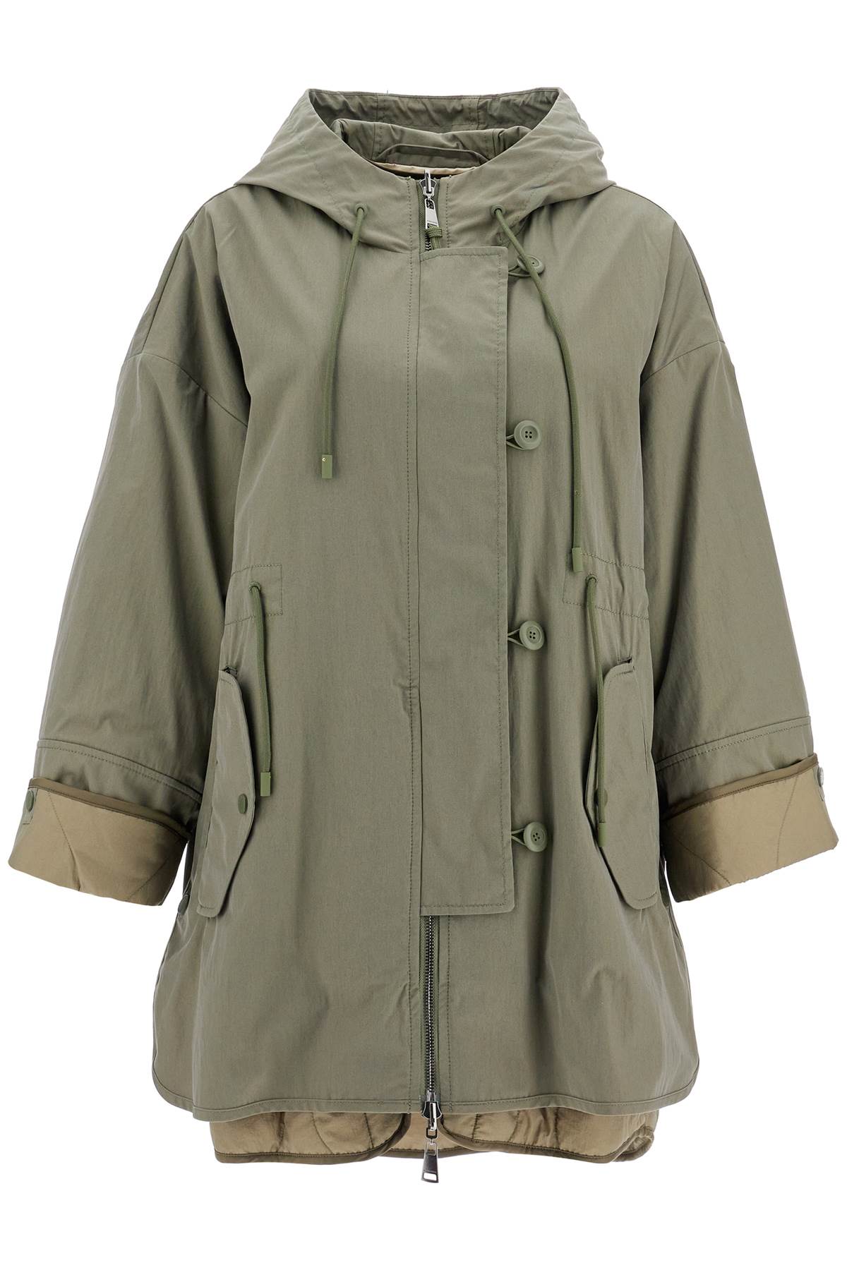 Weekend Max Mara WEEKEND MAX MARA reversible hooded parka with