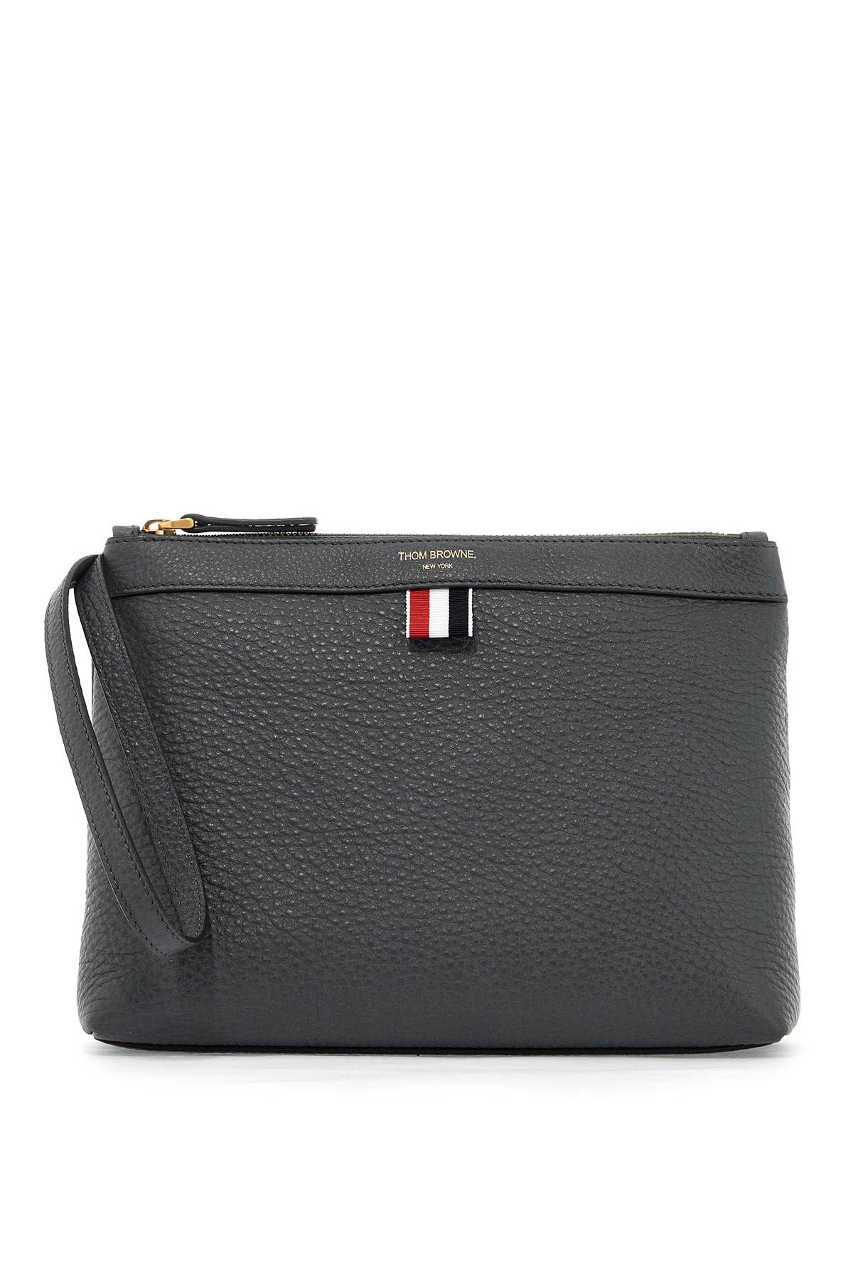 Thom Browne THOM BROWNE Beauty case in pelle