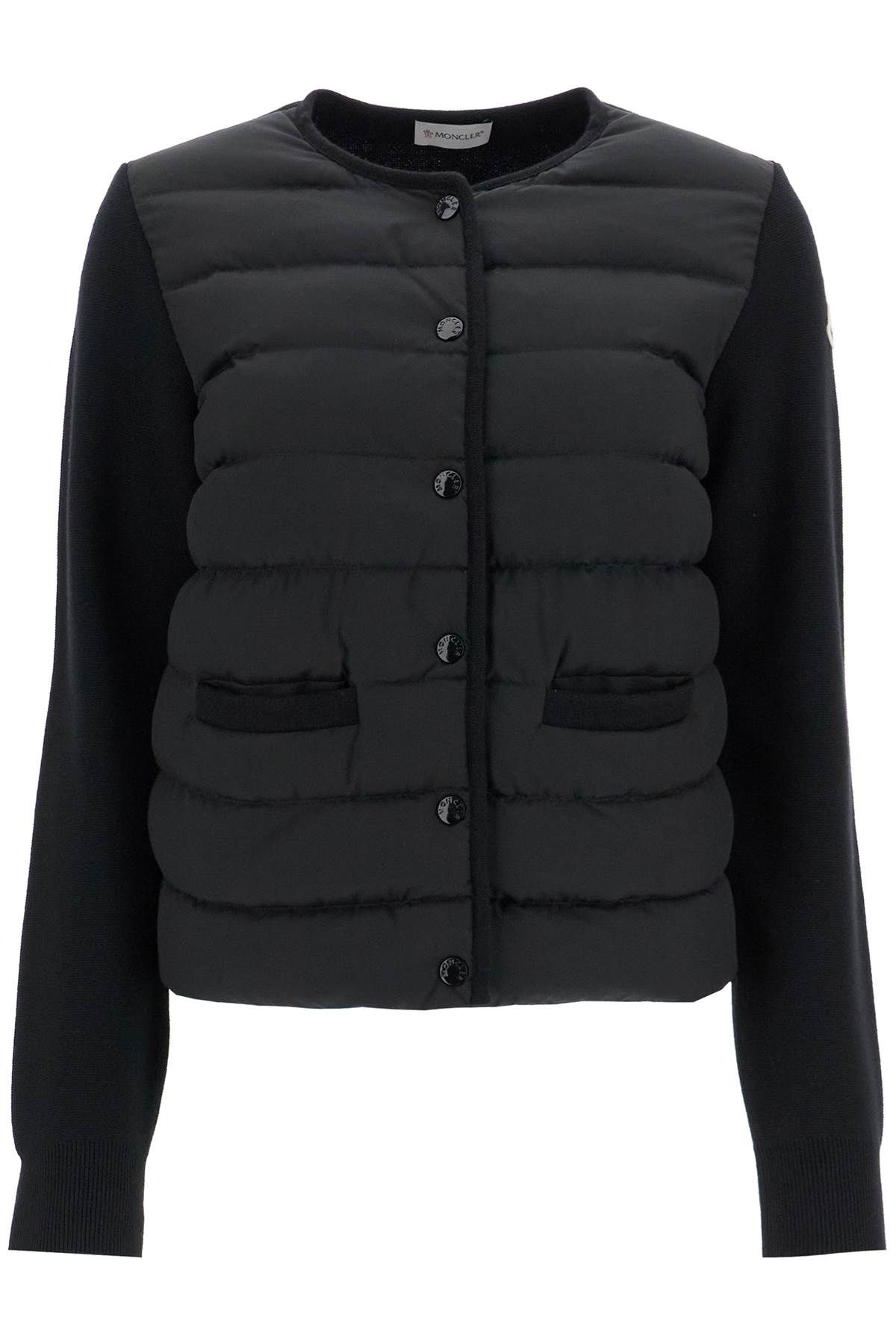 Moncler MONCLER padded insert cardigan with