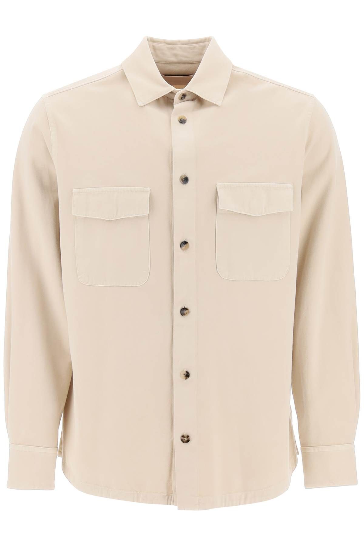 AGNONA AGNONA cotton & cashmere shirt