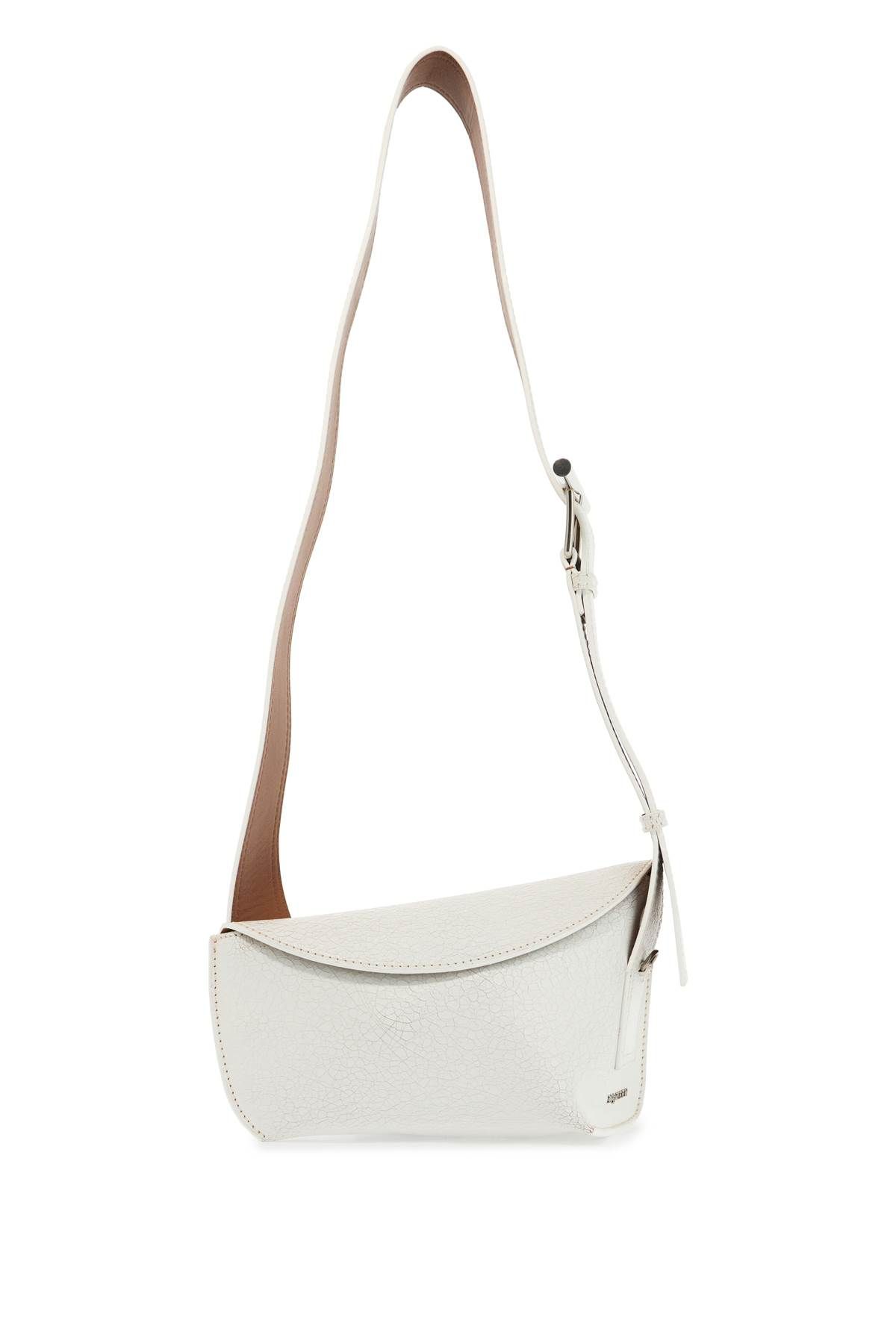 Alexander McQueen ALEXANDER MCQUEEN craquelé sling shoulder