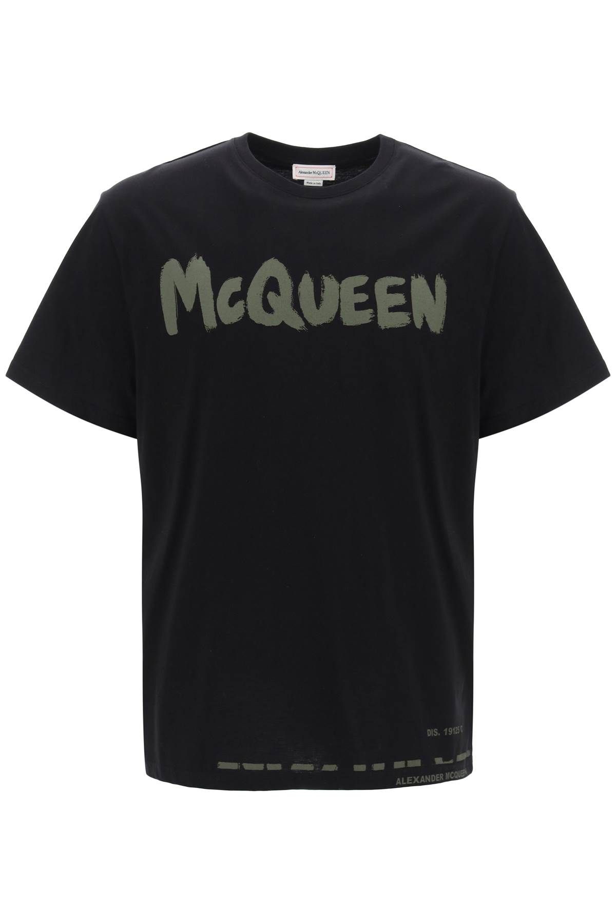 Alexander McQueen ALEXANDER MCQUEEN mcqueen graffiti t-shirt