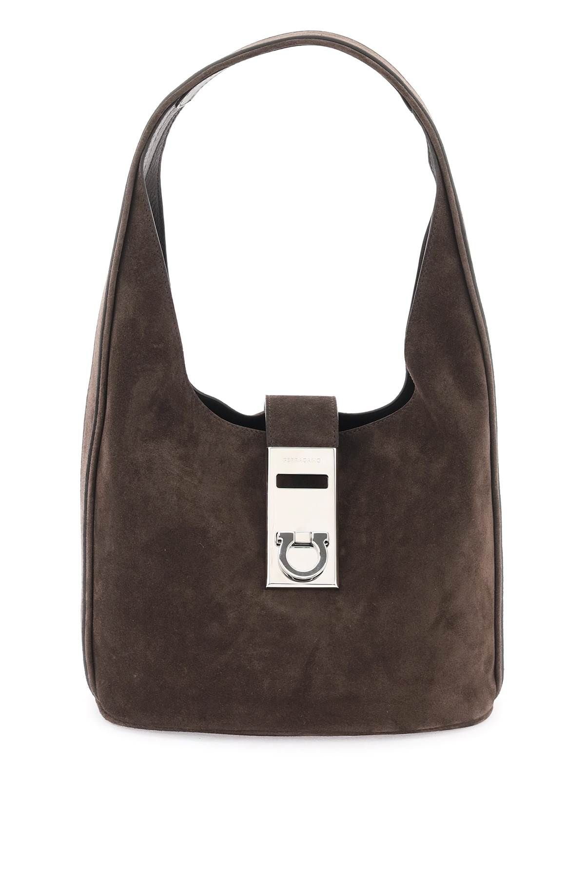 Ferragamo FERRAGAMO suede hobo bag