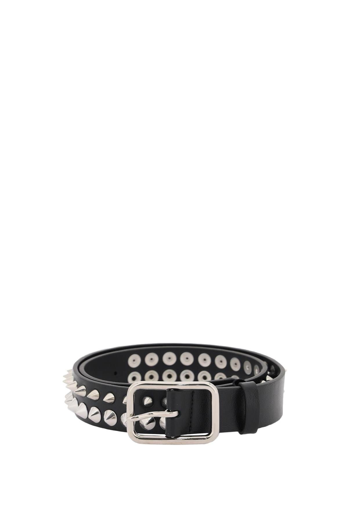 Alessandra Rich ALESSANDRA RICH leather belt with spikes