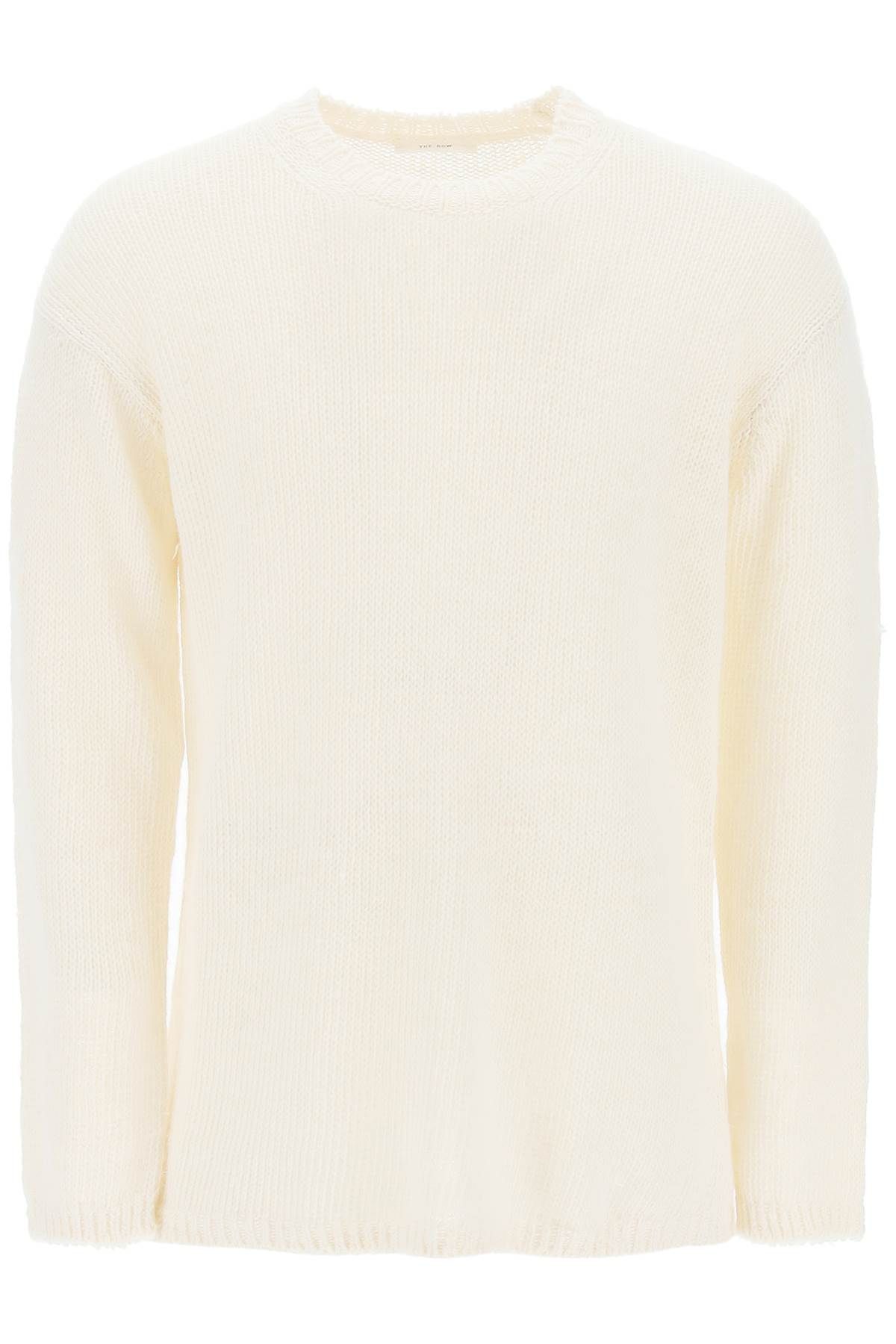 The Row THE ROW linen hank pullover swe