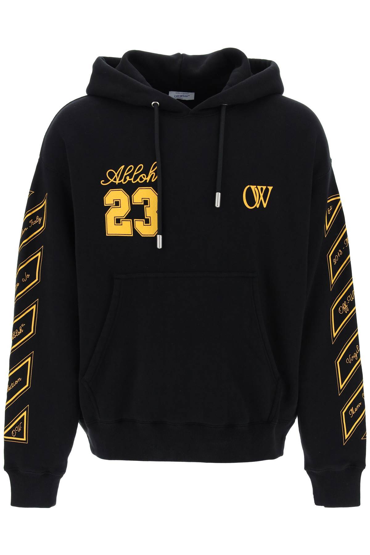 OFF-WHITE OFF-WHITE skated hoodie with ow 23 logo