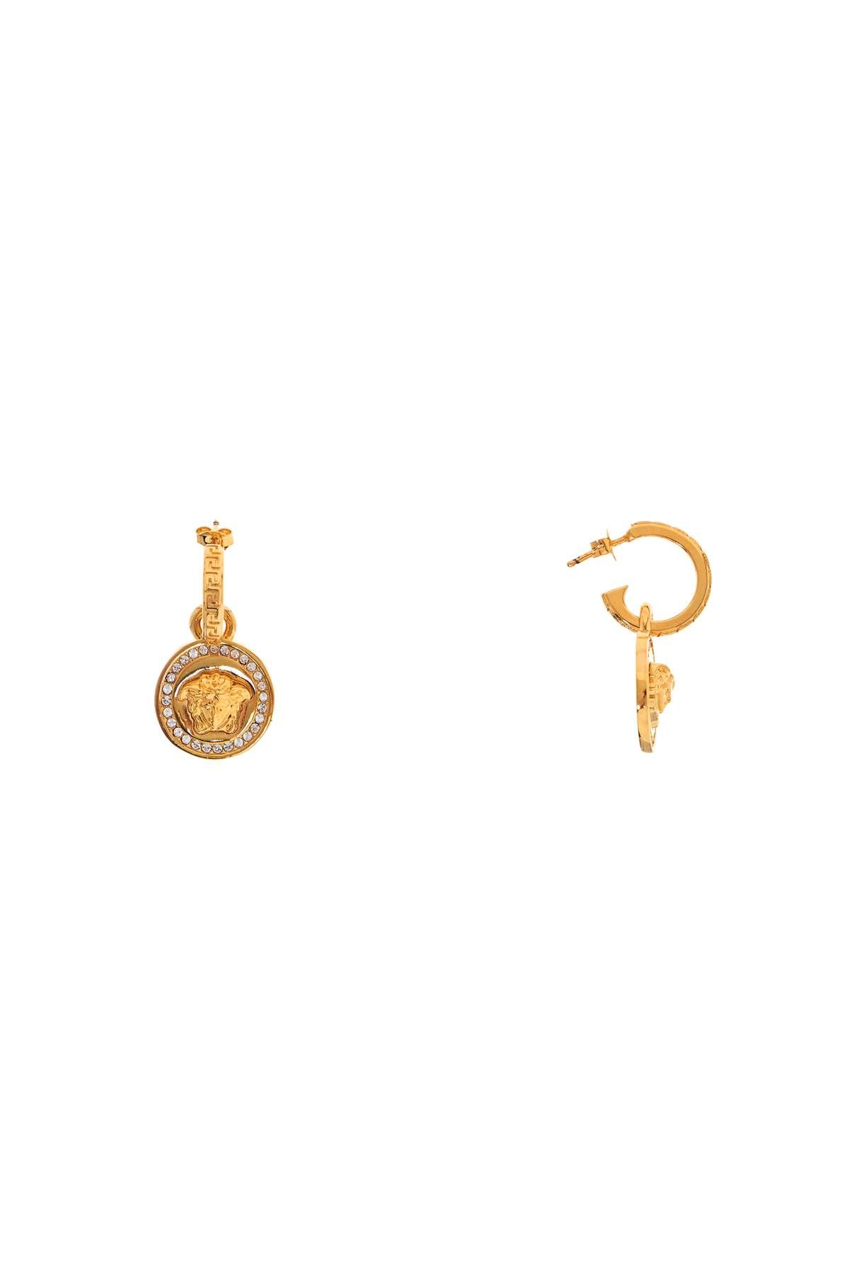 Versace VERSACE "greek medusa earrings with cr