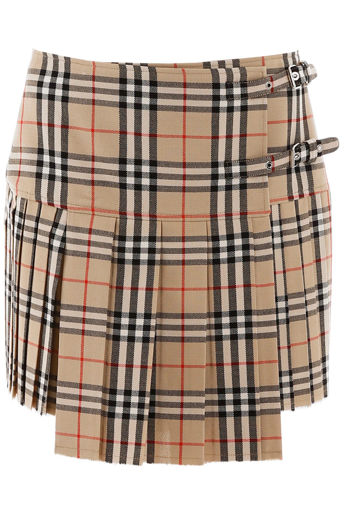 Burberry BURBERRY vintage check wool kilt