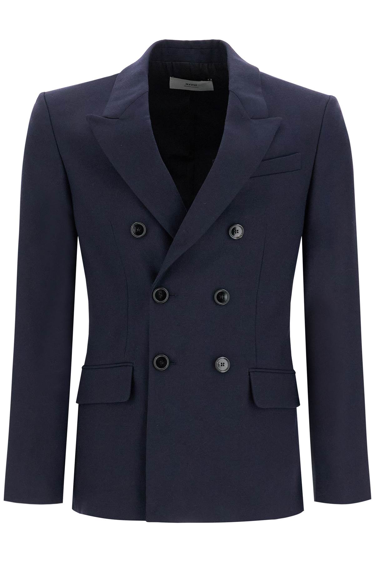  AMI ALEXANDRE MATIUSSI double-breasted wool jacket