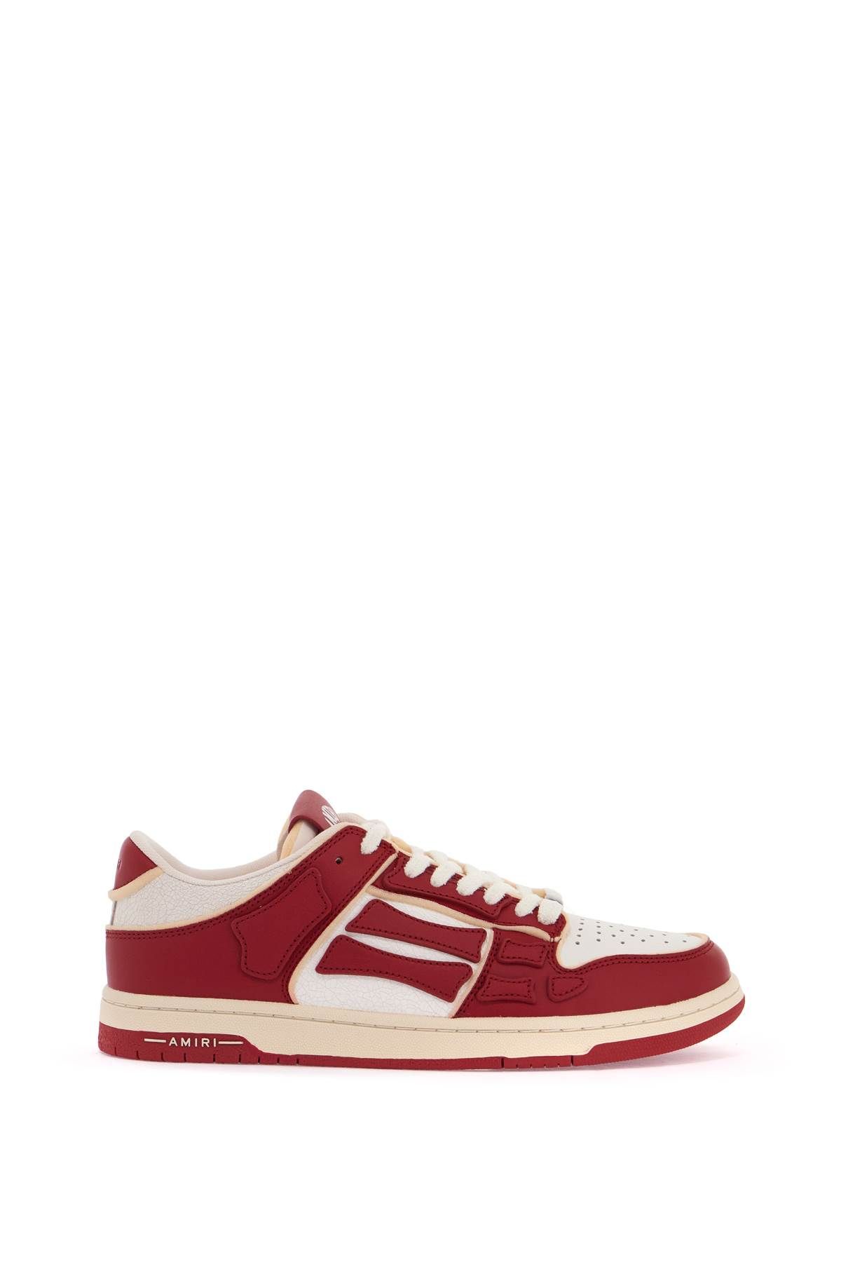 Amiri AMIRI collegiate skel top low sneakers