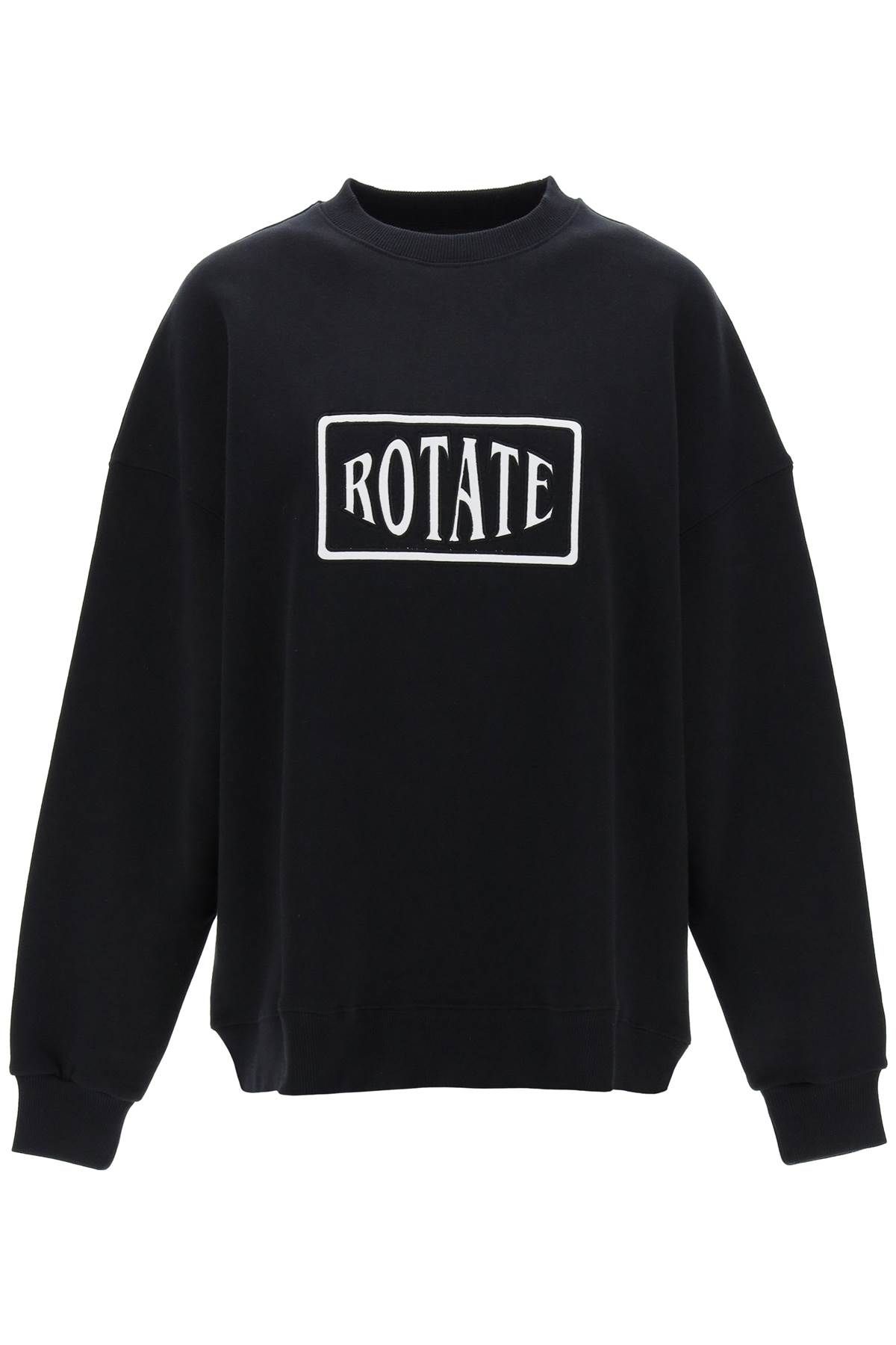 Rotate ROTATE crew-neck sweatshirt with logo embroidery